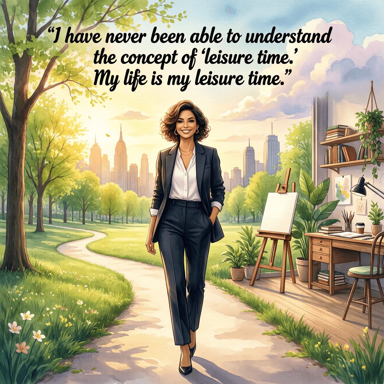 Turning Life Itself Into Leisure Time