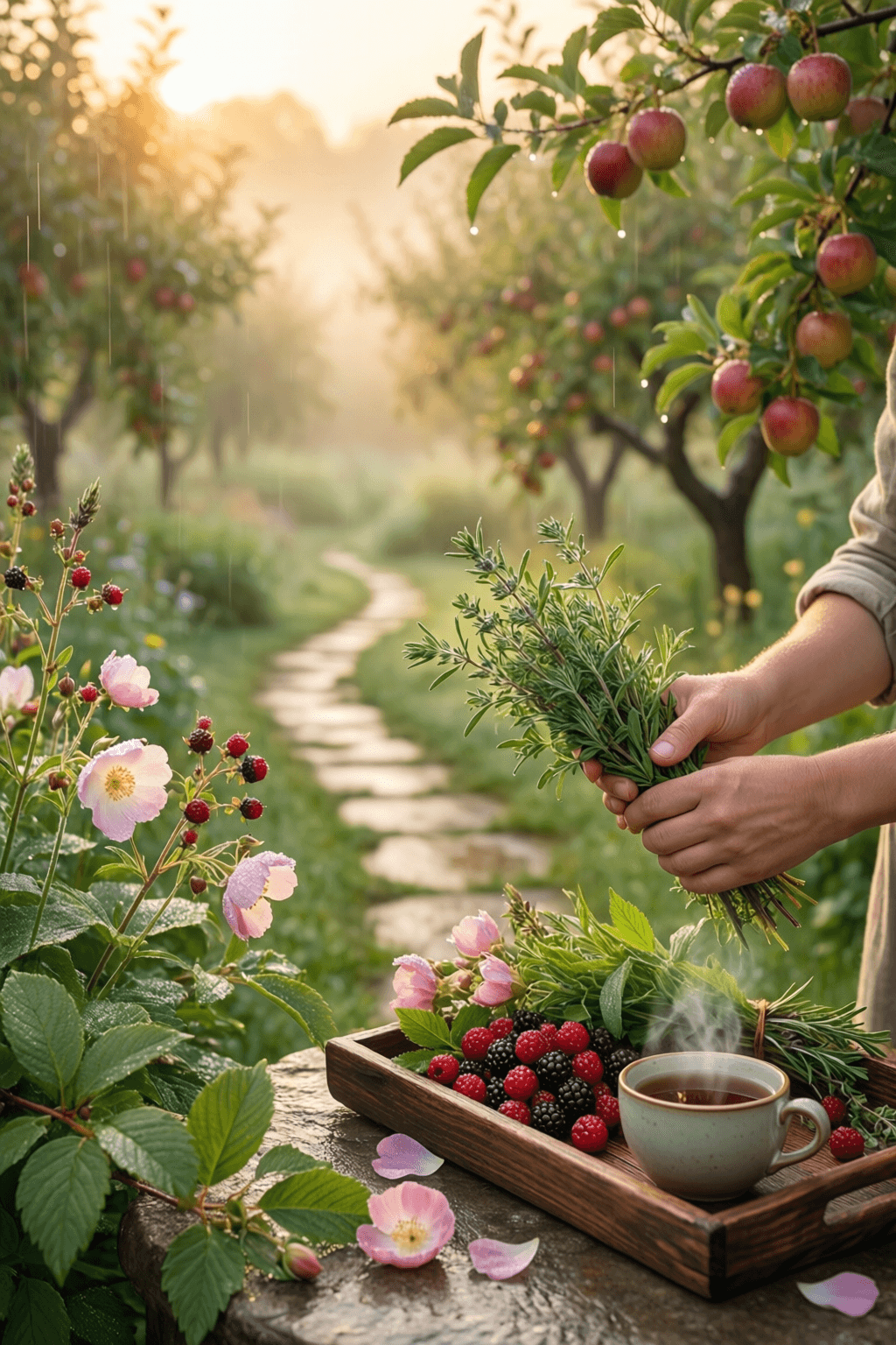 How Gardens Restore the Five Human Senses