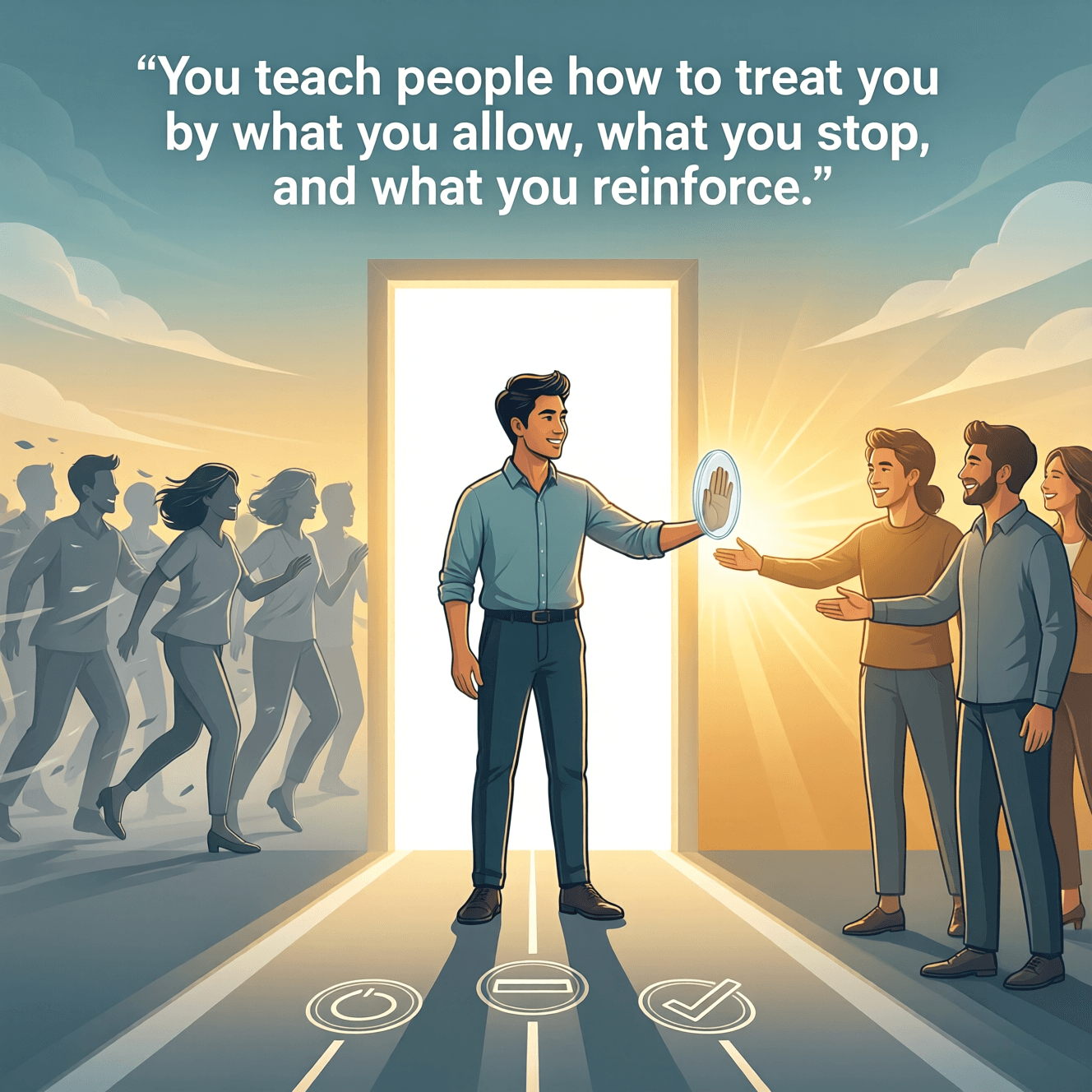 How Your Boundaries Teach Others to Treat You