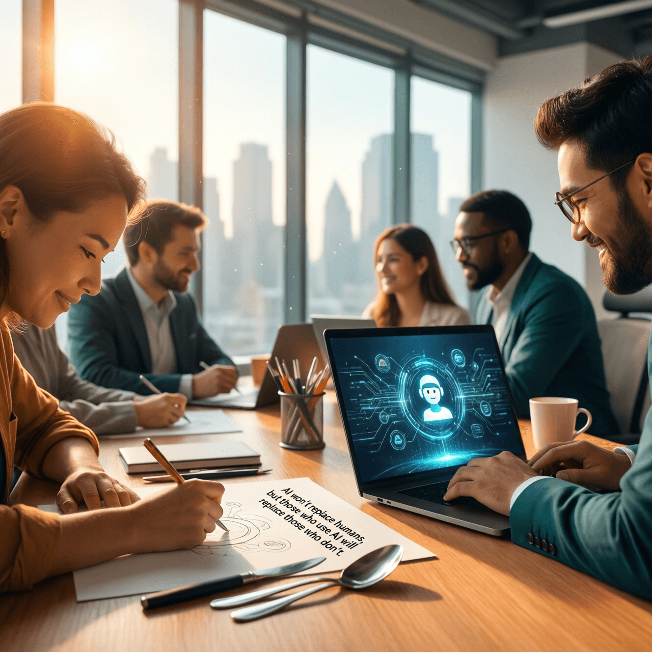 La IA no reemplazará a los humanos, pero quienes usen IA reemplazarán a quienes no. — Garry Kasparov