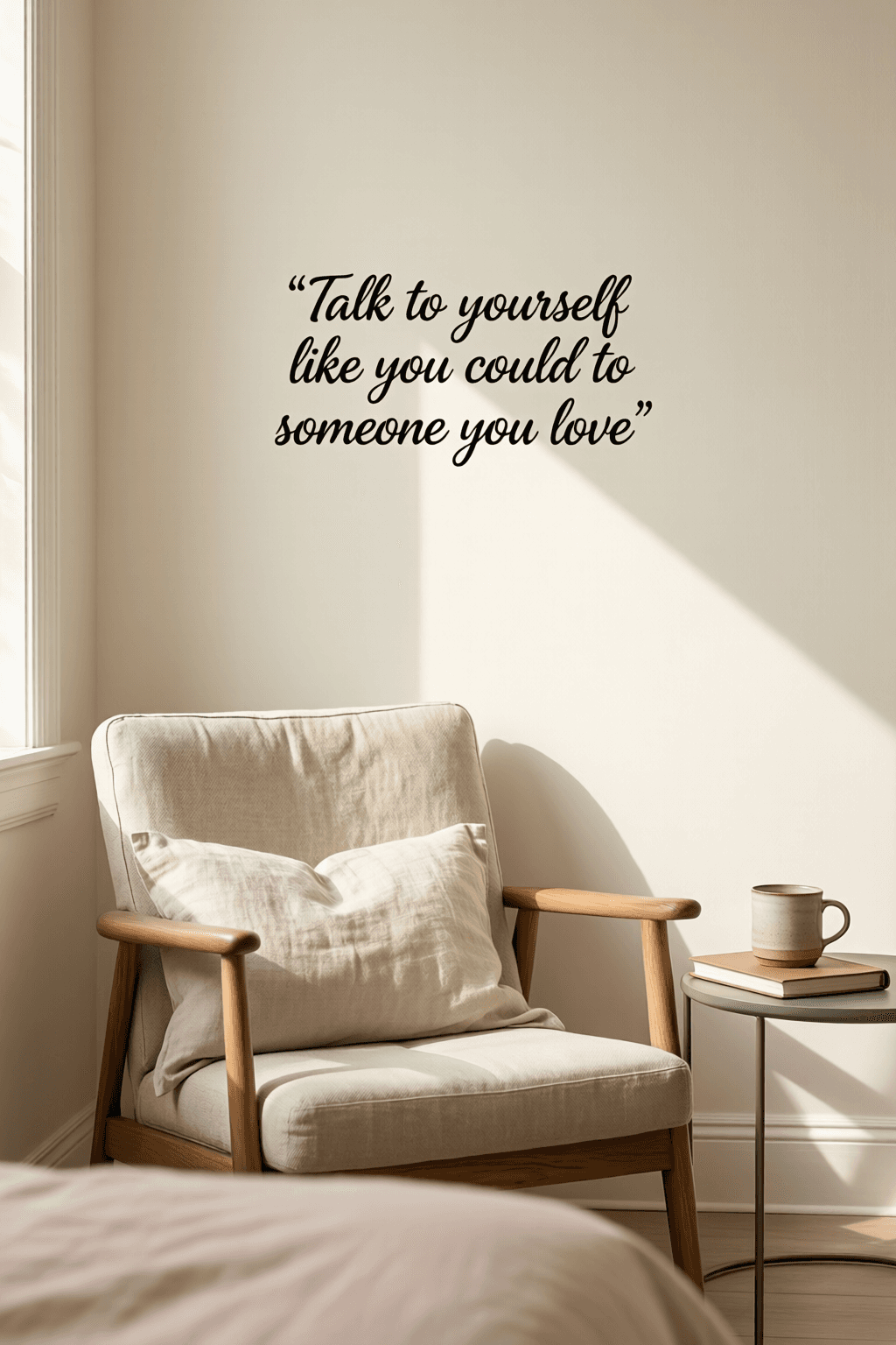 Speaking to Yourself With Compassion and Care Talk to yourself like you would to someone you love. — Brené Brown
