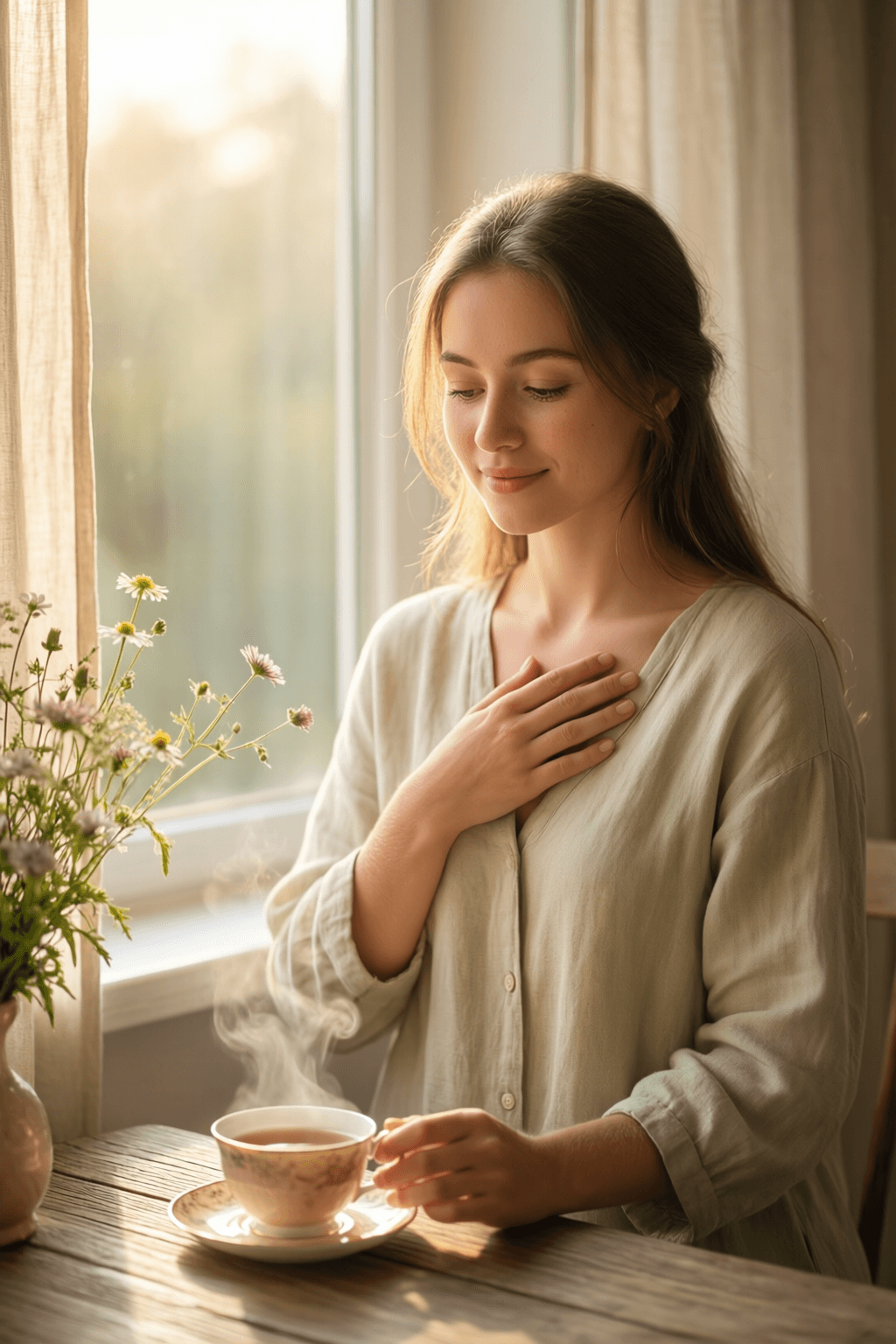 La gratitud es una emoción divina: llena el corazón, pero no hasta reventar; lo calienta, pero no ha
