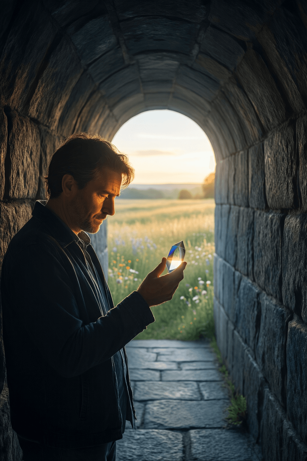 Sometimes anxiety convinces us we're trapped in a narrow tunnel, but changing your mental lens can t