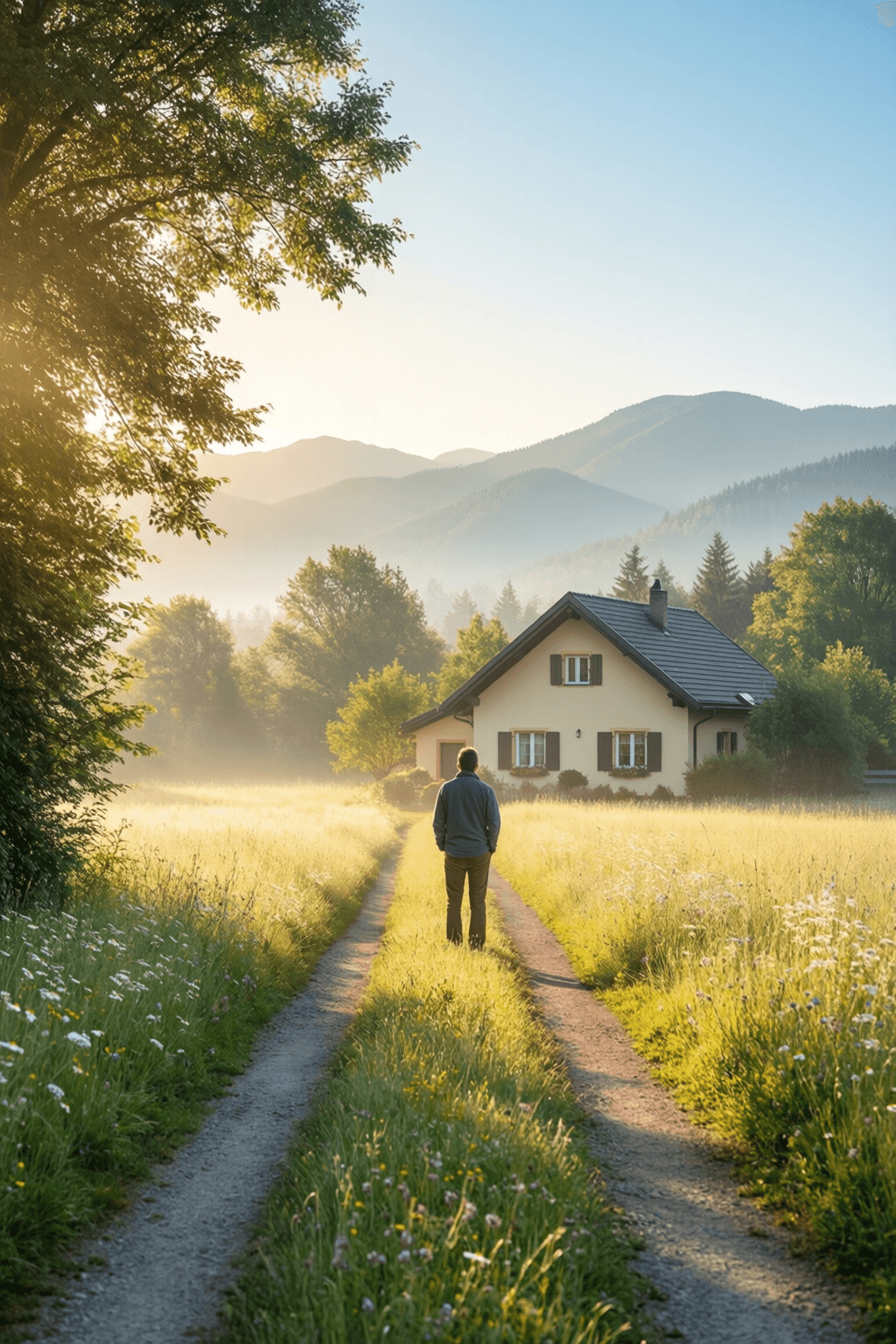 Already Living the Life We Overlook We are so busy running toward our future that we rarely stop to notice that we are already standing