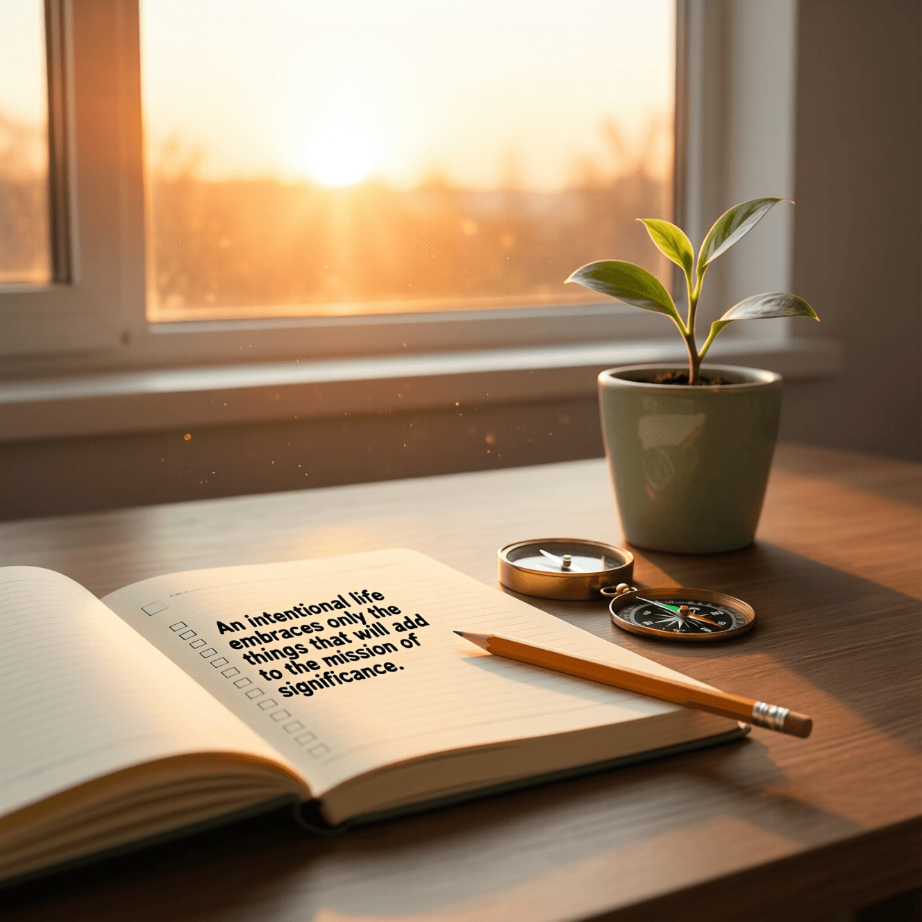 Intentional Living Aligned With Meaningful Mission