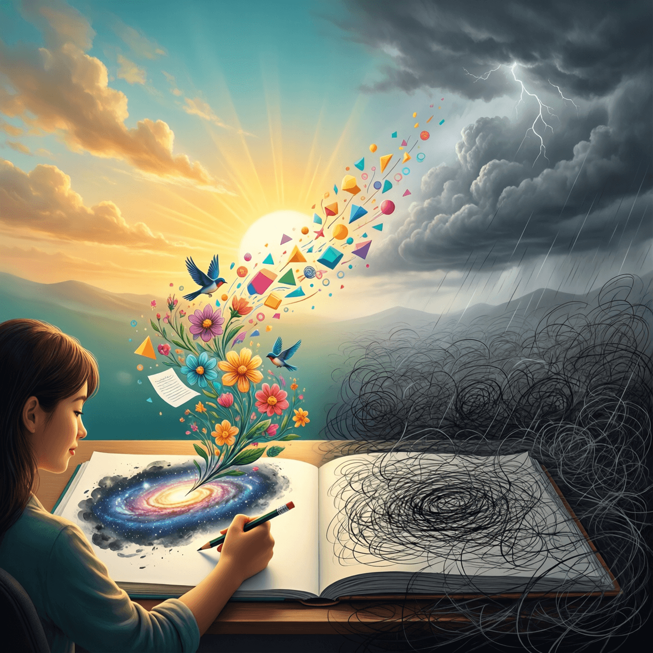 Imagination as Either Creative Fuel or Anxiety