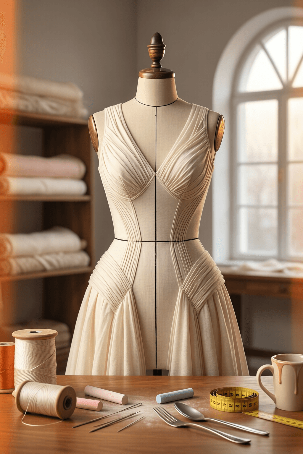 I wanted to be considered a good craftsman. I wanted my dresses to be constructed like buildings, molded to the curves of the female form. — Christian Dior
