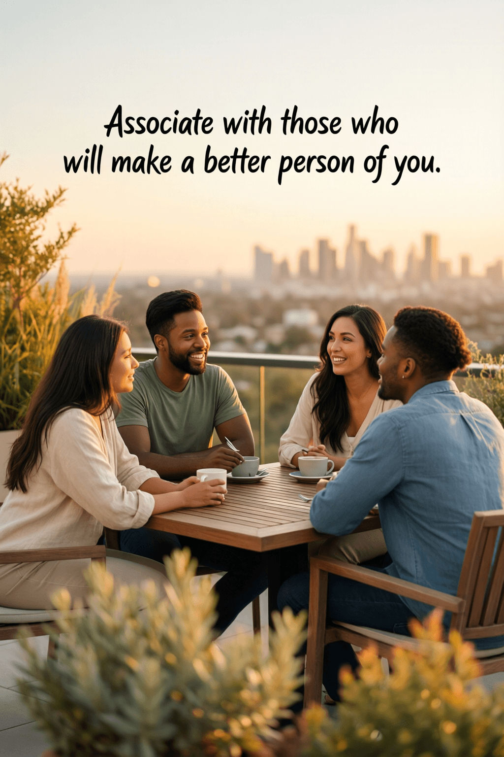 How Good Company Shapes Better Character Associate with those who will make a better person of you. — Seneca