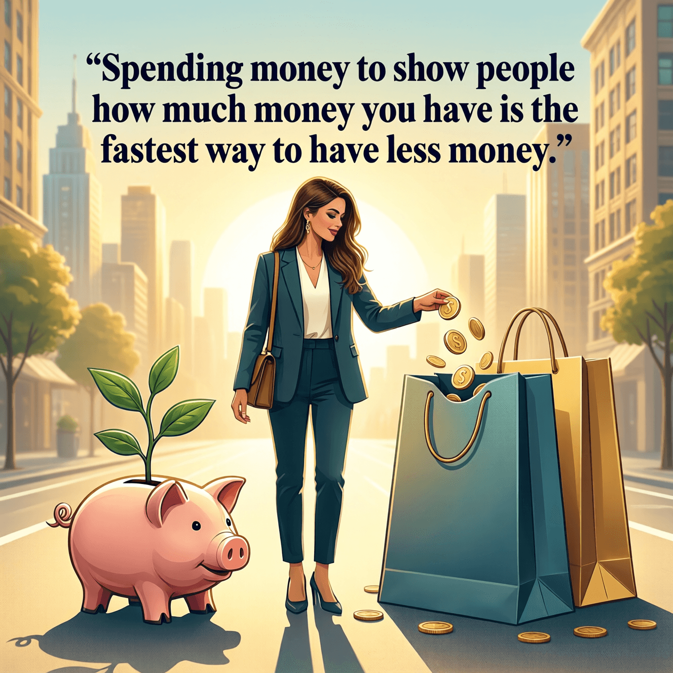 Why Flashing Wealth Usually Shrinks It