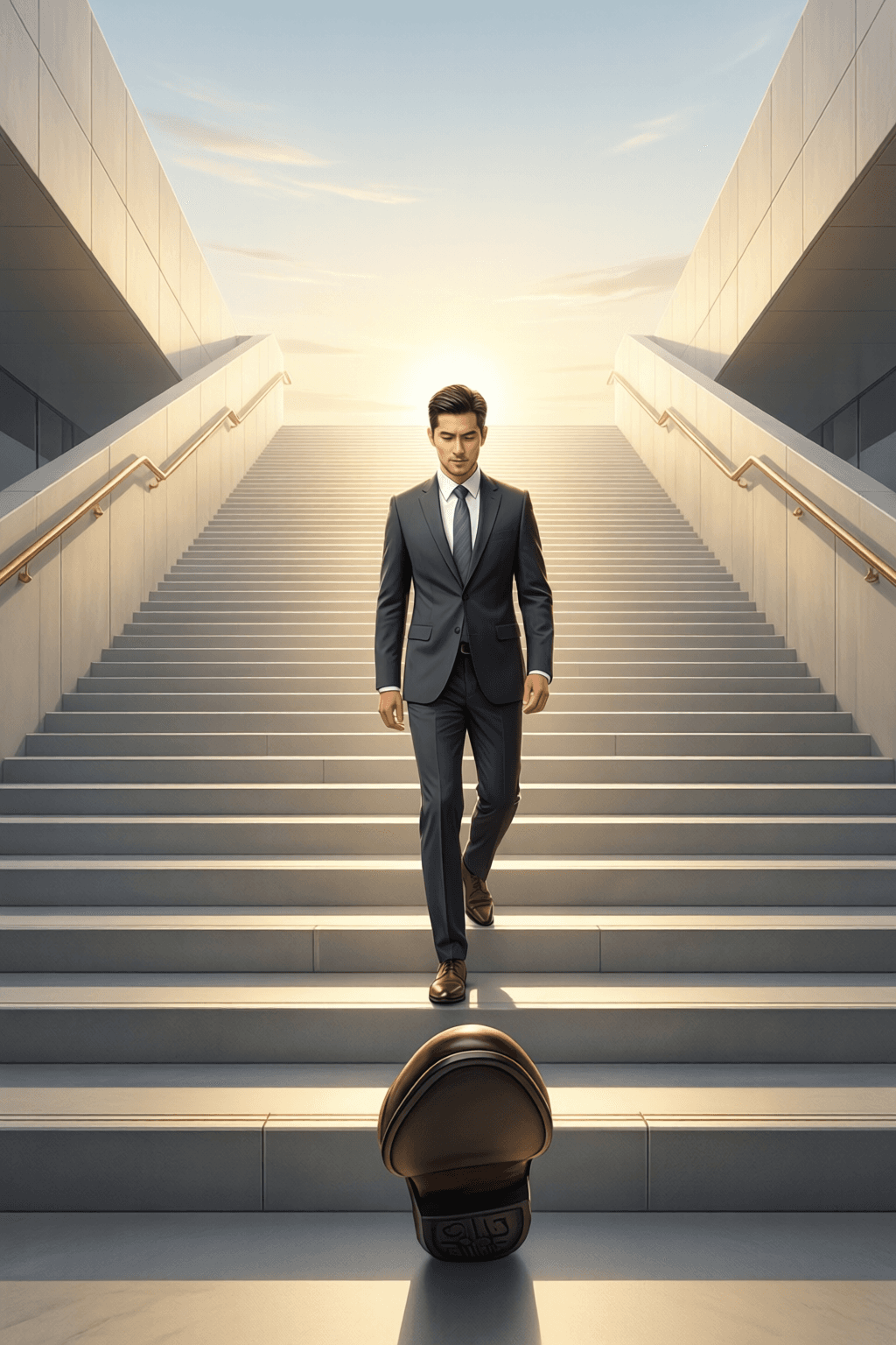 Success Grows from Steady Purpose, Not Frenzy The secret of success is consistency of purpose, not the frantic intensity that leads only to burnou