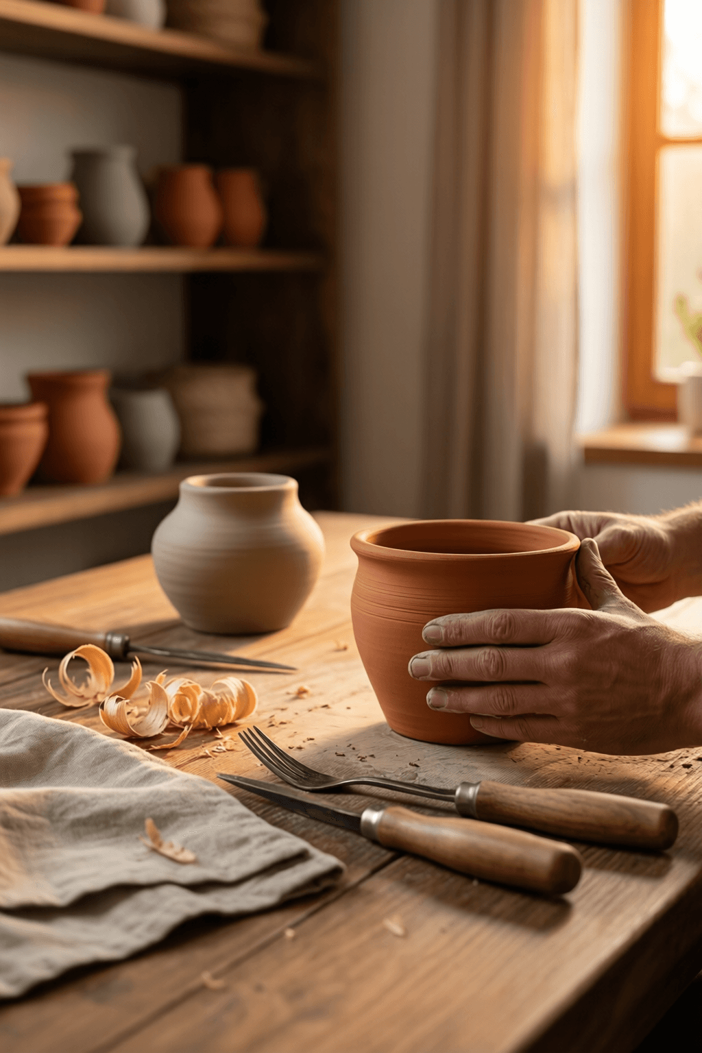 La artesanía crece cuanto más se comparte La artesanía no es como el agua en una vasija de barro, para sacarla a cucharones hasta que se vacíe