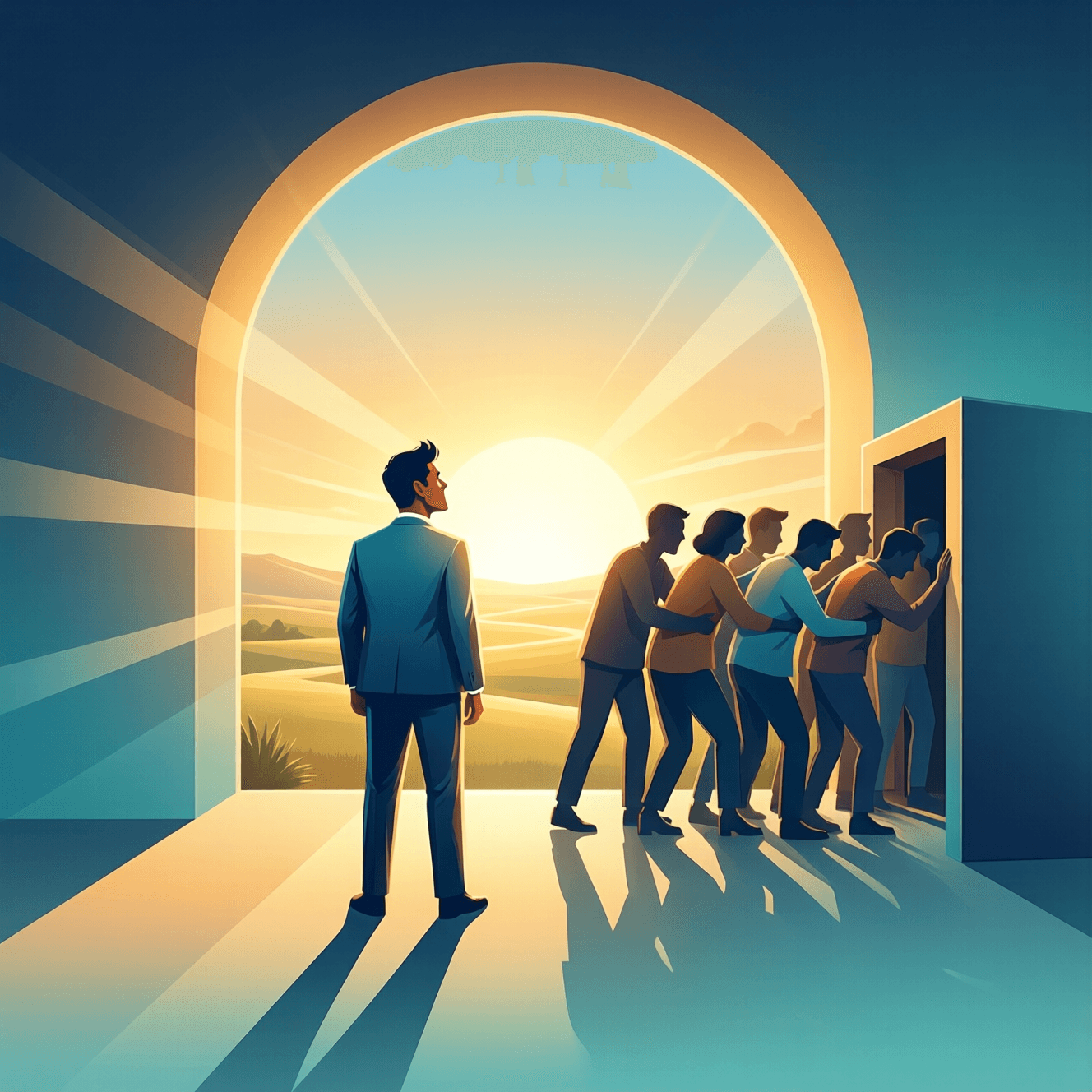 如果你必须折叠自己才能融入,那就不对。——尤尔萨·戴利-沃德