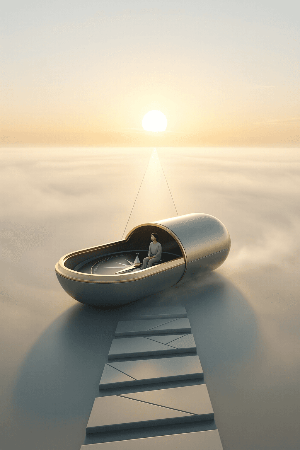 Instead of trying to build the perfect life in which to dwell, we can fortify and master the vehicle