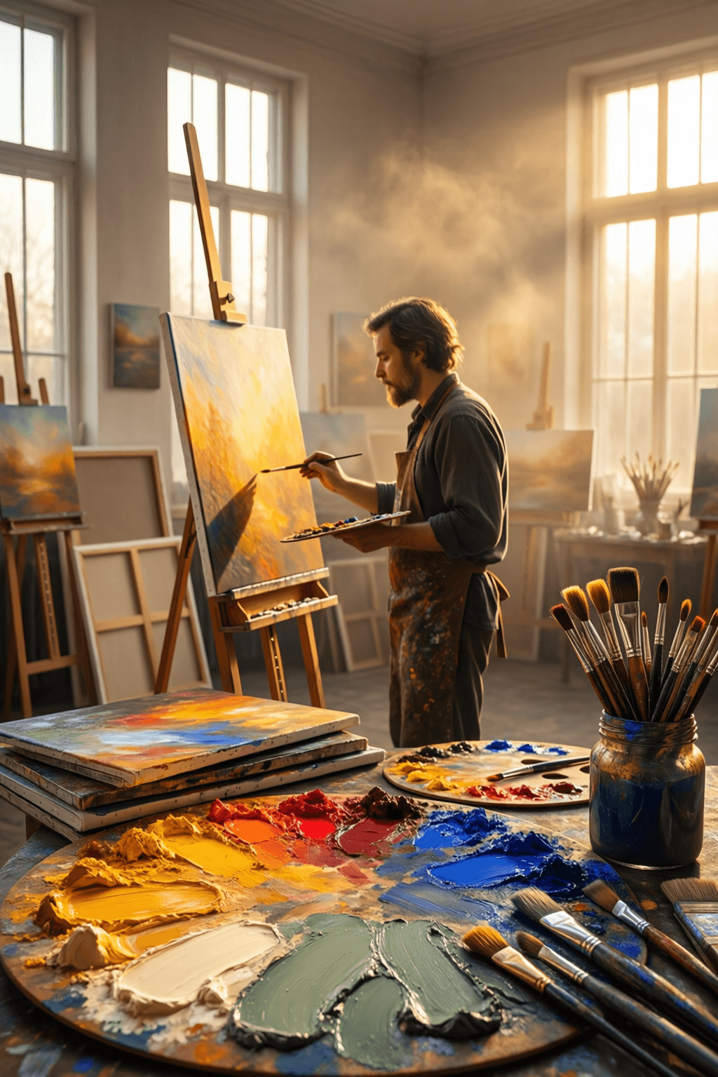 Color as the Painter’s Truest Language The painter tries to master color; the color is the artist's language. — Paul Cézanne
