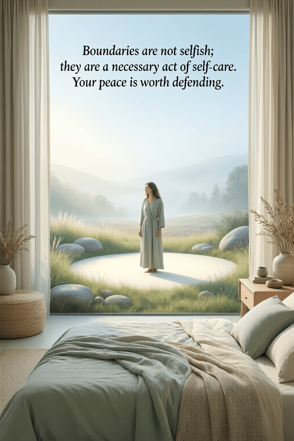 Why Boundaries Are Essential for Inner Peace Boundaries are not selfish; they are a necessary act of self-care. Your peace is worth defending. —