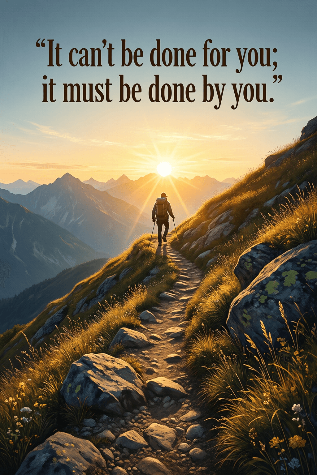 Responsibility Begins Where Excuses Finally End It can't be done for you; it must be done by you. — Frank Sonnenberg