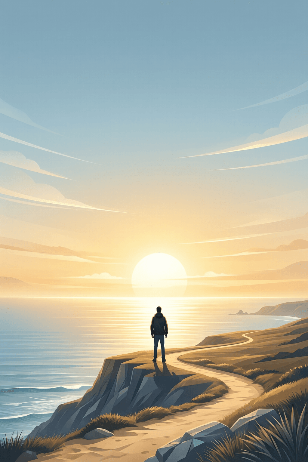 Keep Your Greatest Work Before You Your most important work is always ahead of you, never behind you. Keep your eyes on the horizon, no