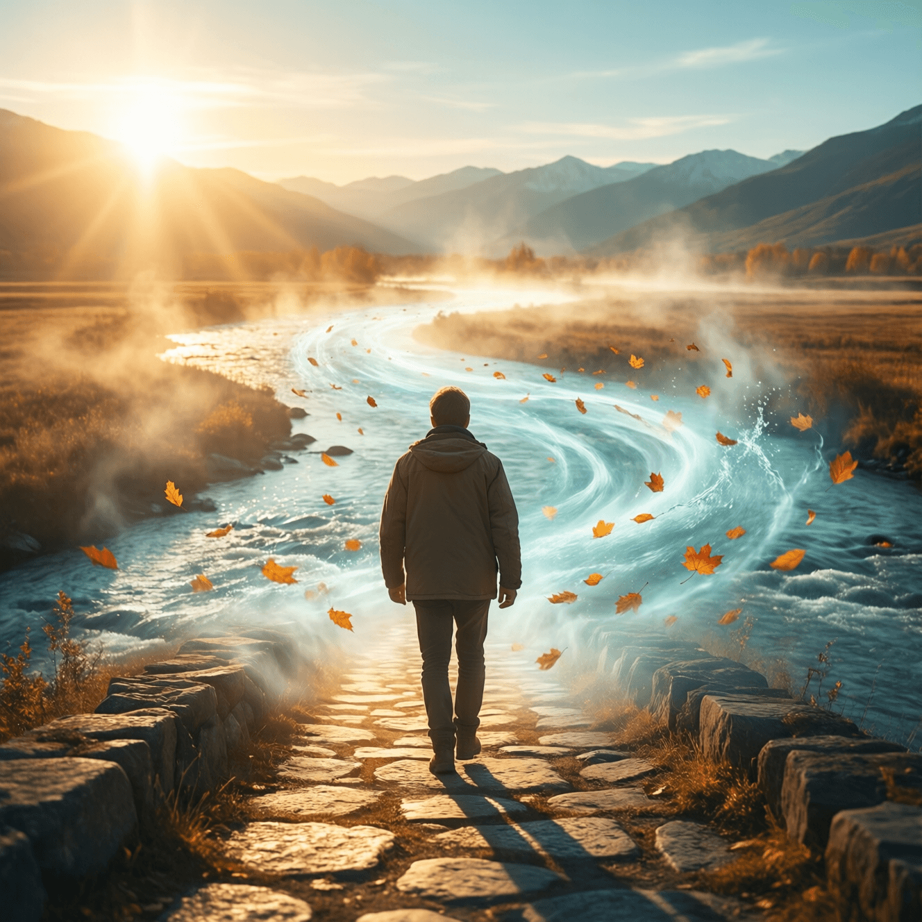 The only way to make sense out of change is to plunge into it. — Alan Watts