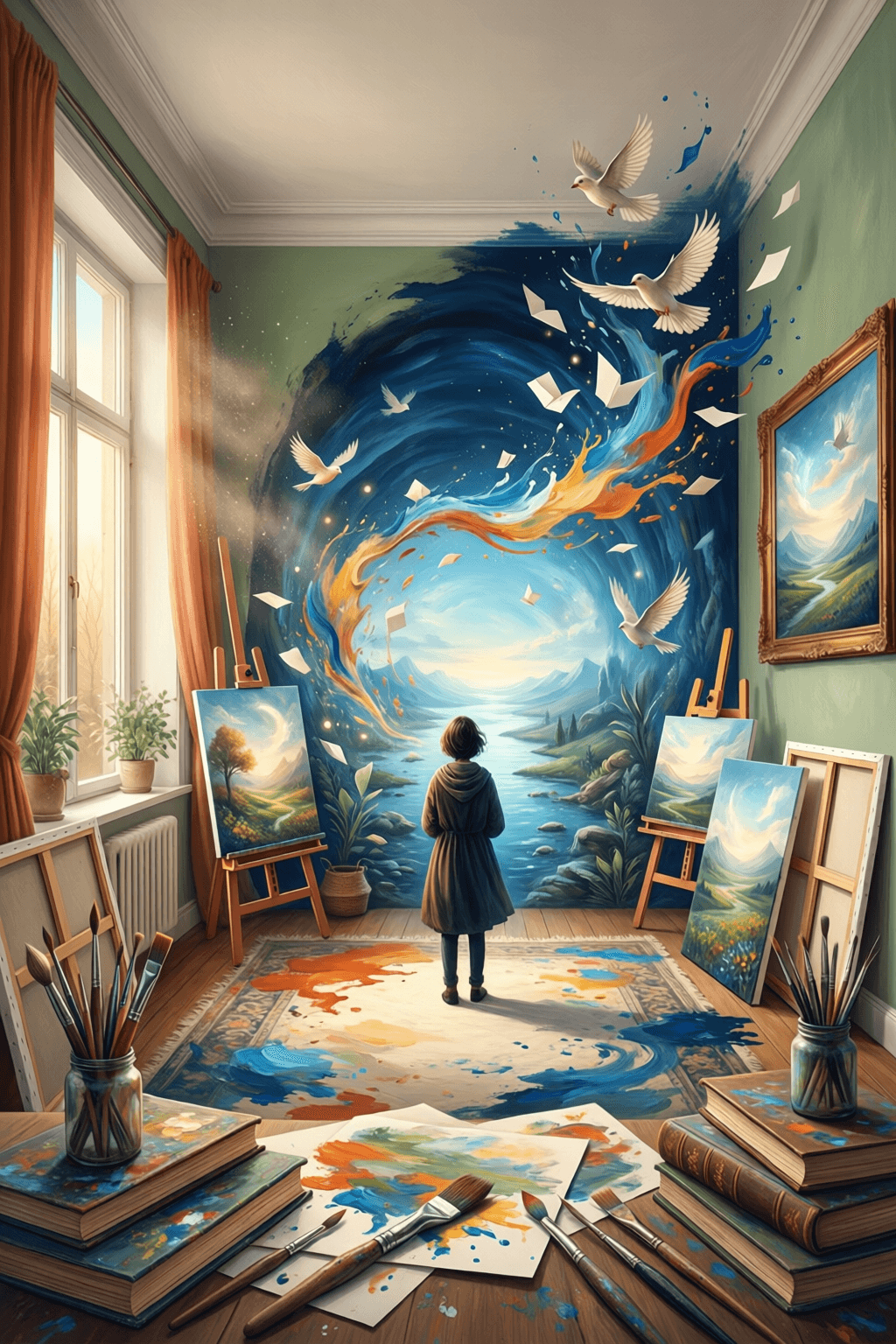 Art is the only way to run away without leaving home. — Twyla Tharp