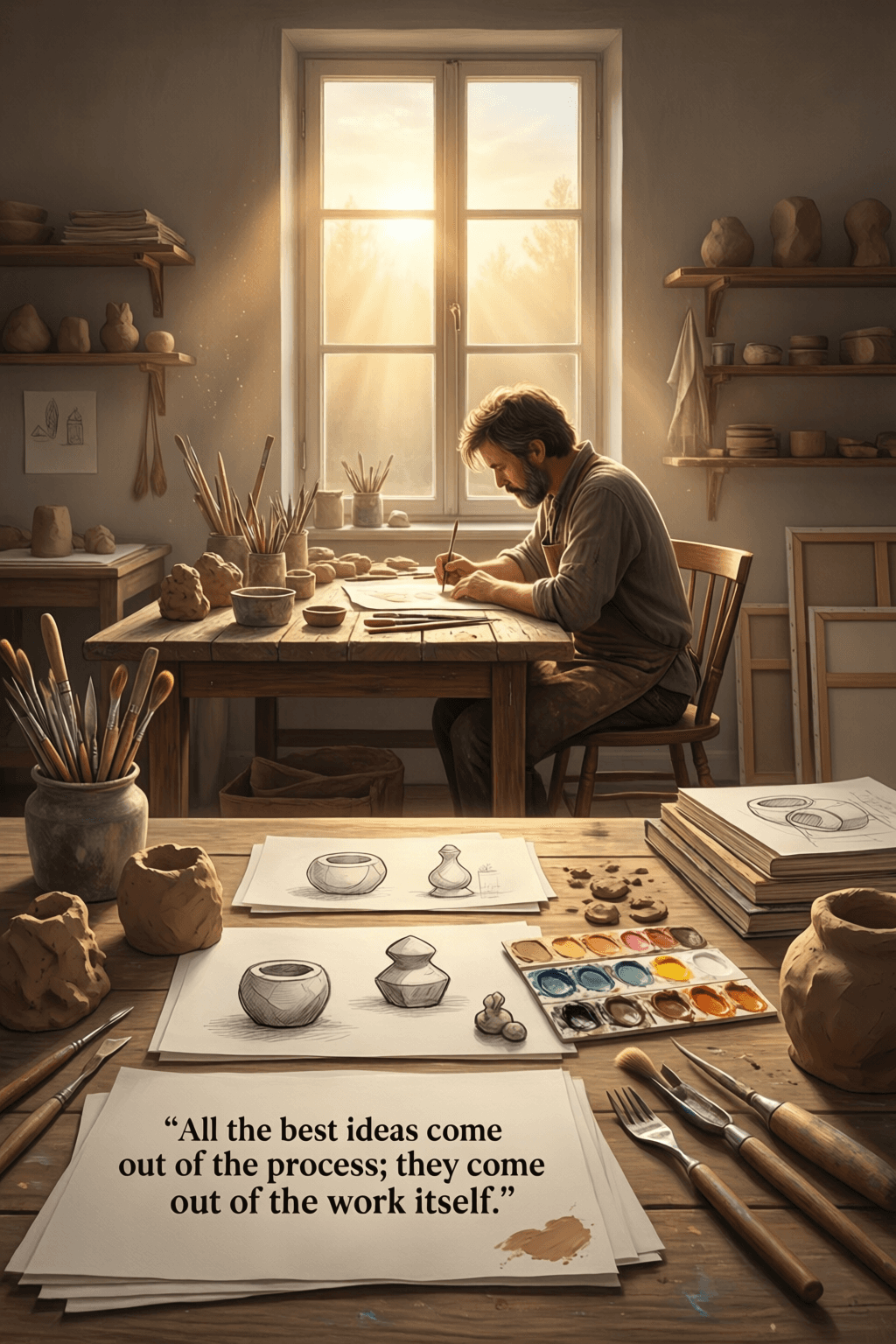 How Great Ideas Emerge Through Doing