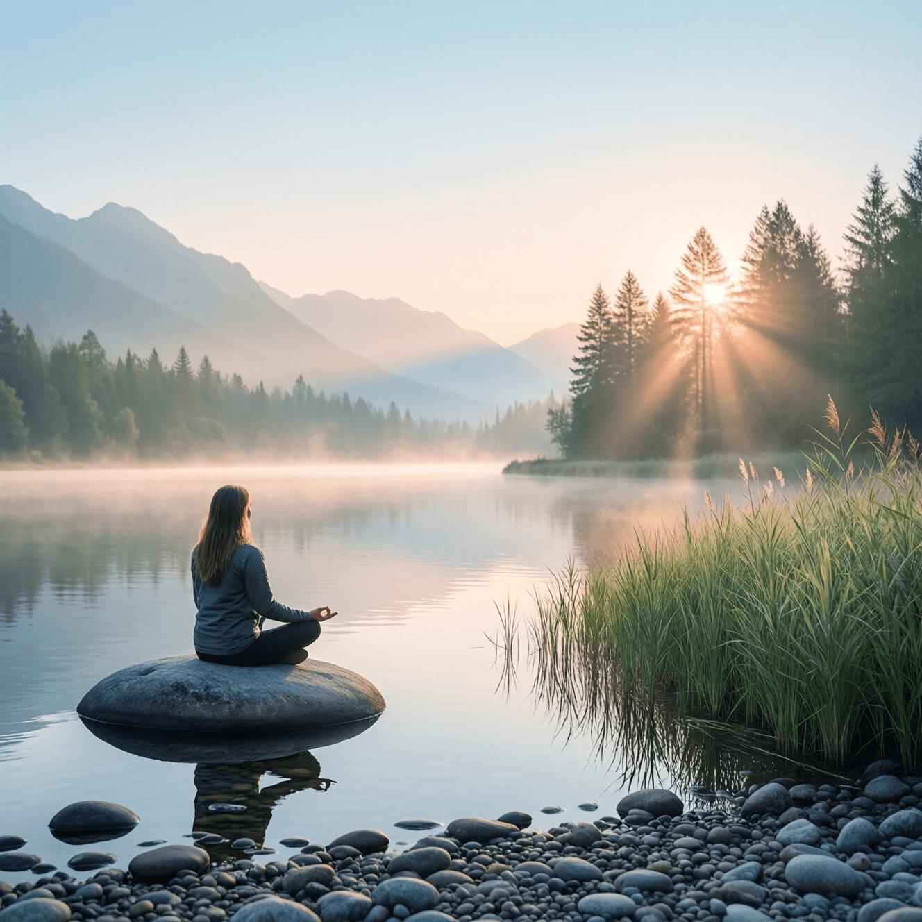 Relax as it is, and the restlessness will subside by itself.