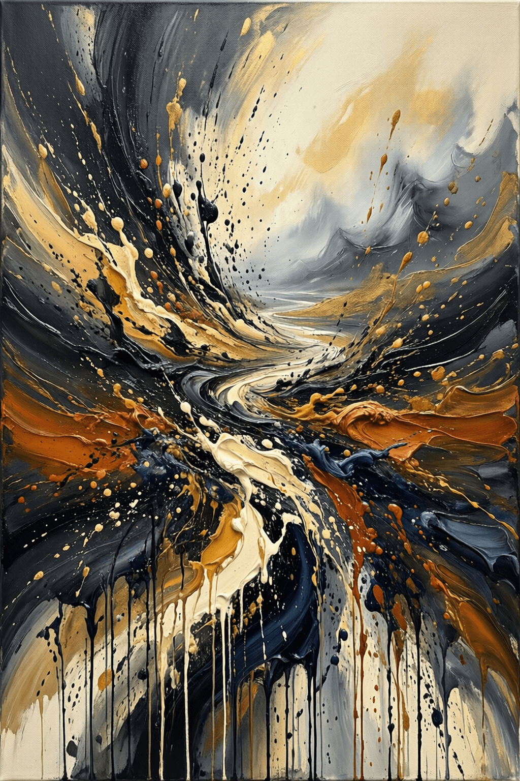 The painting has a life of its own. I try to let it come through. — Jackson Pollock