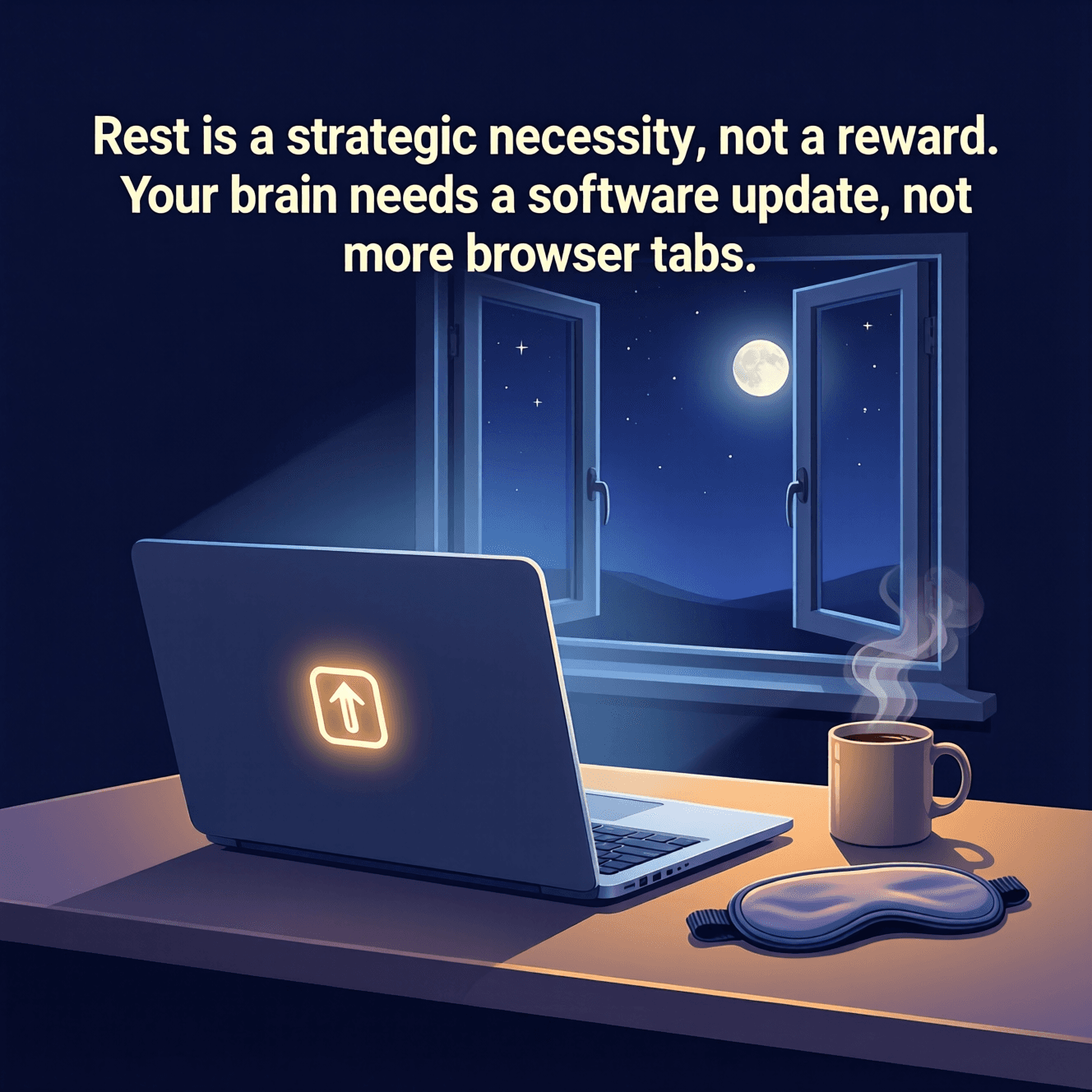 Rest as Strategy for a Clearer Mind Rest is a strategic necessity, not a reward. Your brain needs a software update, not more browser ta