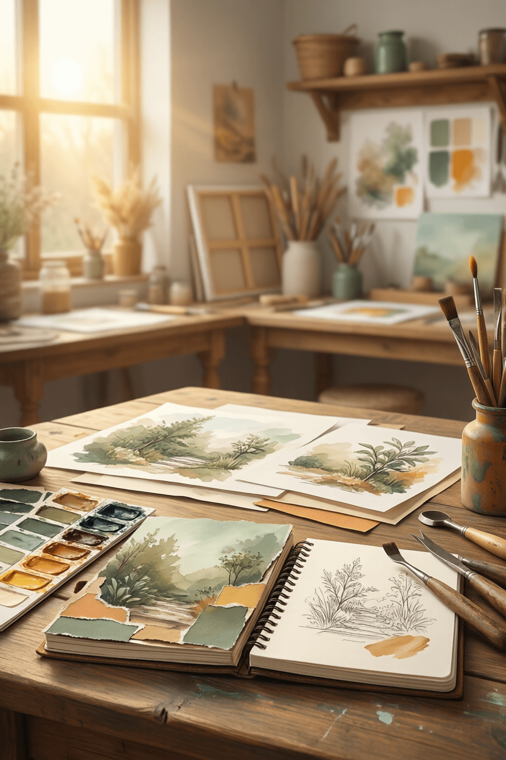 Life as an Ongoing Work of Art Start thinking of yourself as an artist and your life as a work-in-progress. Works-in-progress are n