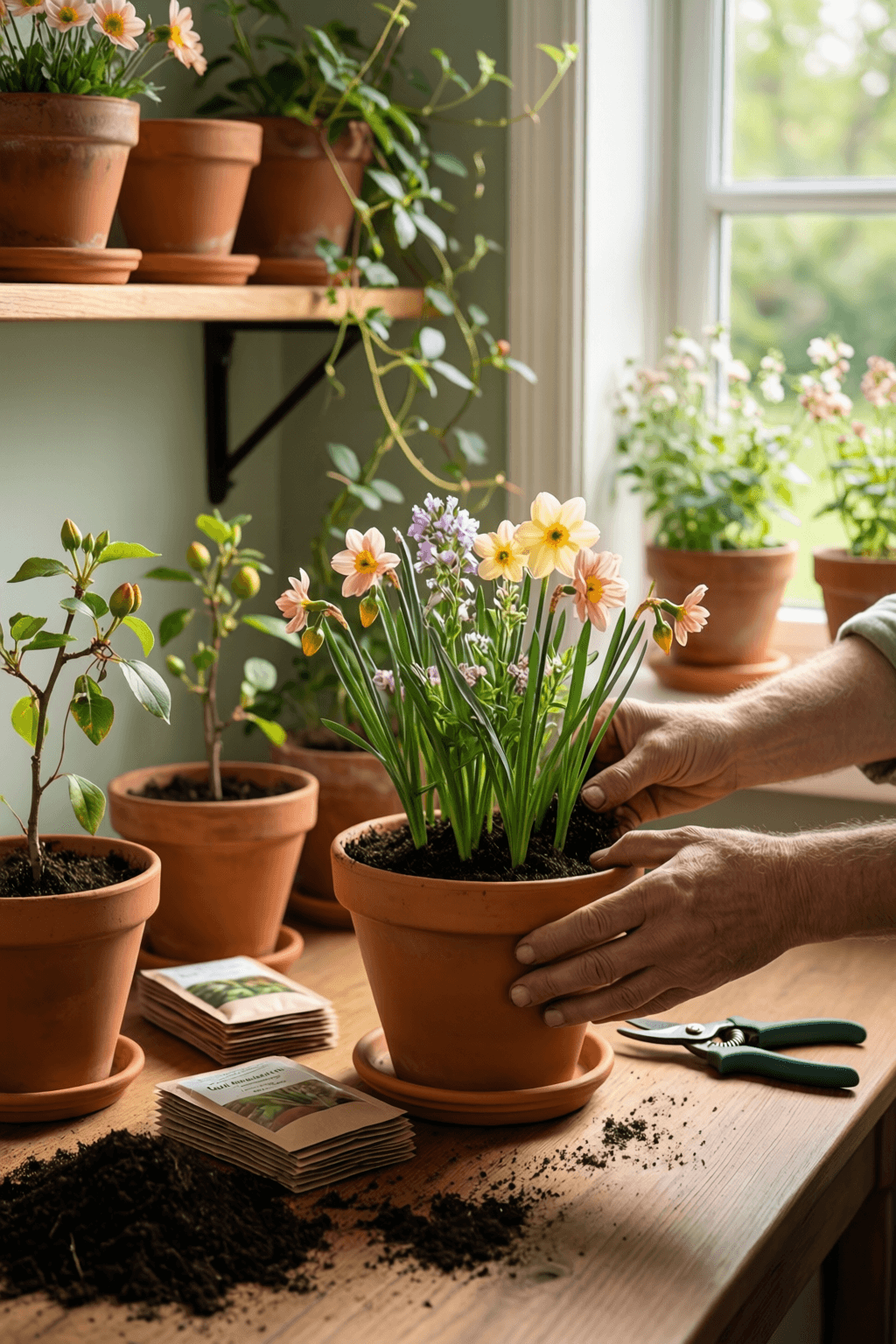 Gardening as a Way to Cultivate the Self He who cultivates a garden and brings to perfection flowers and fruits, cultivates and advances at t