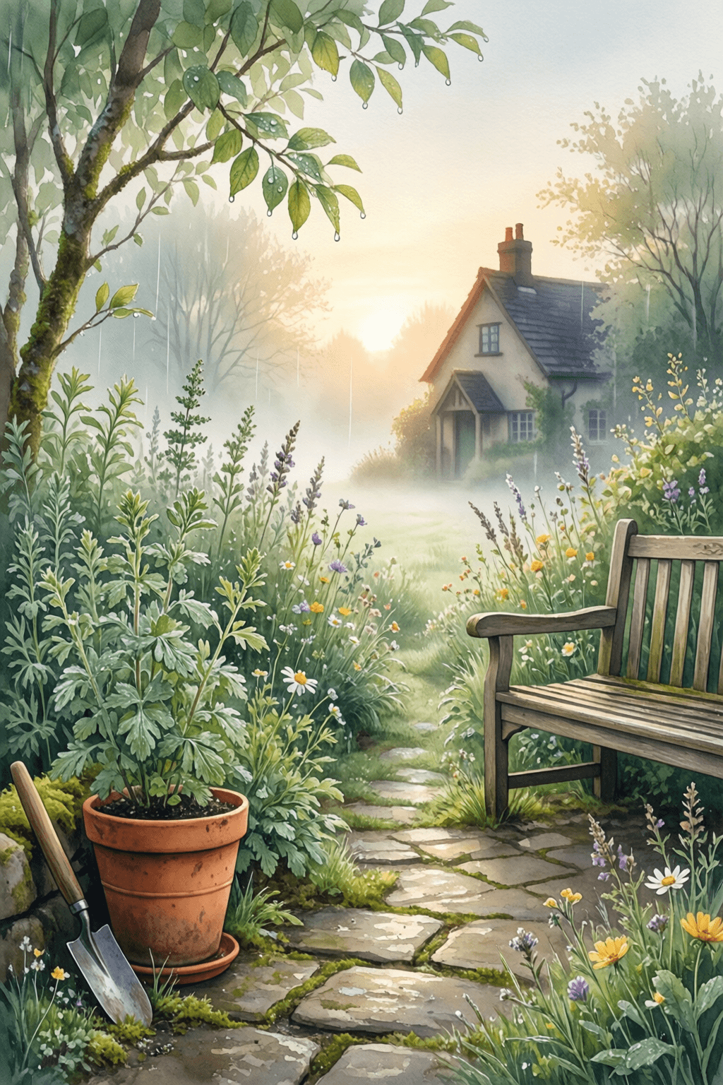 Cuando el mundo cansa y la sociedad no logra satisfacer, siempre está el jardín. — Minnie Aumonier
