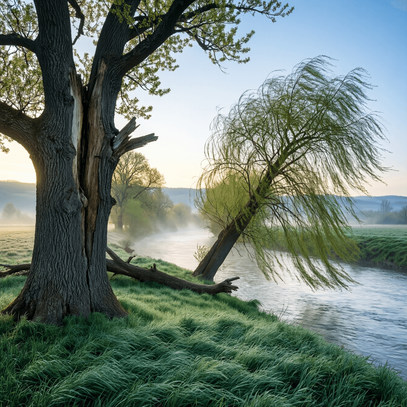 橡树与风抗争,结果折断了;柳树在必须时弯曲,于是存活了下来。——罗伯特·乔丹