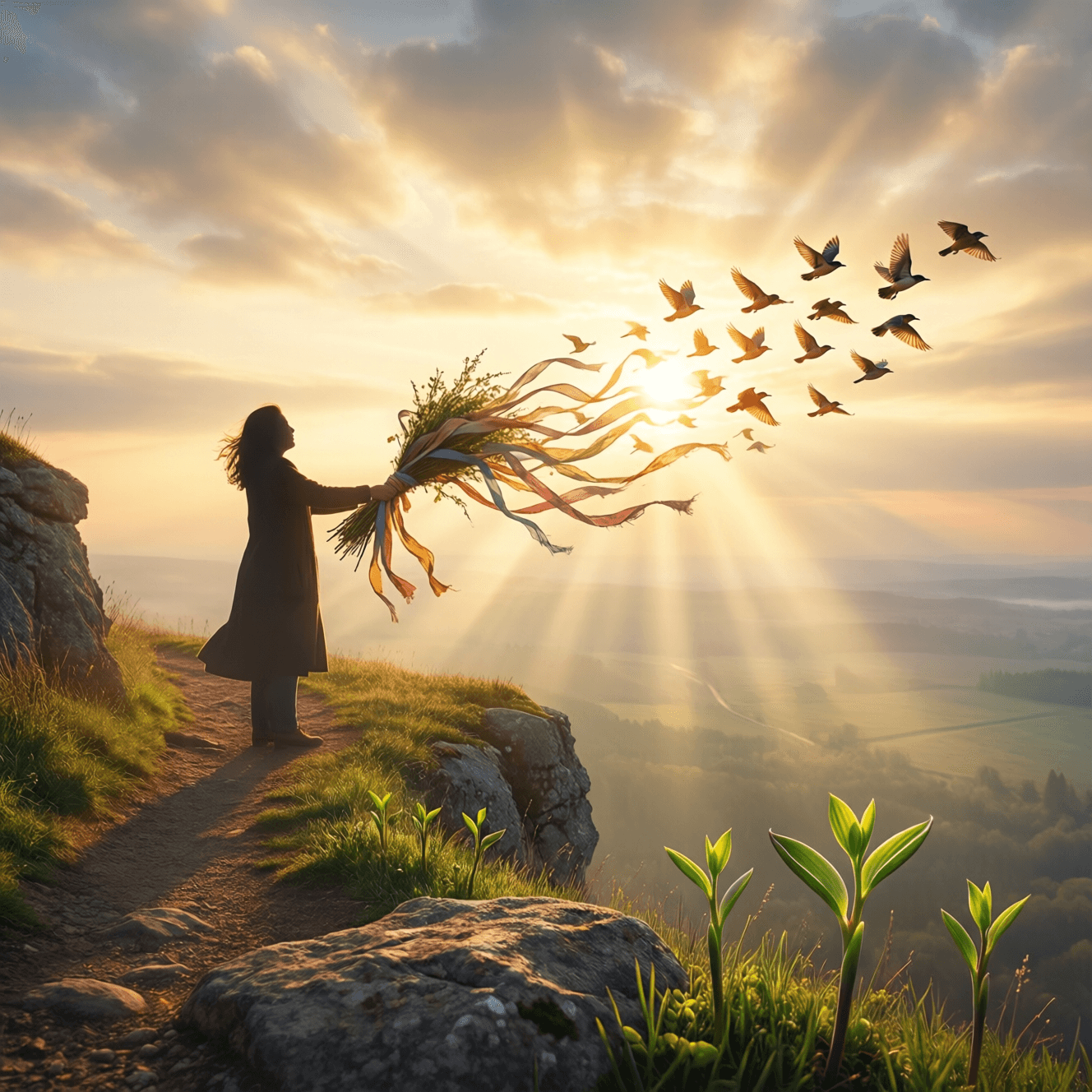 新的开始只有在你终于放下那些你紧抓了太久的东西之后才会到来。——Mridu Maheshwari