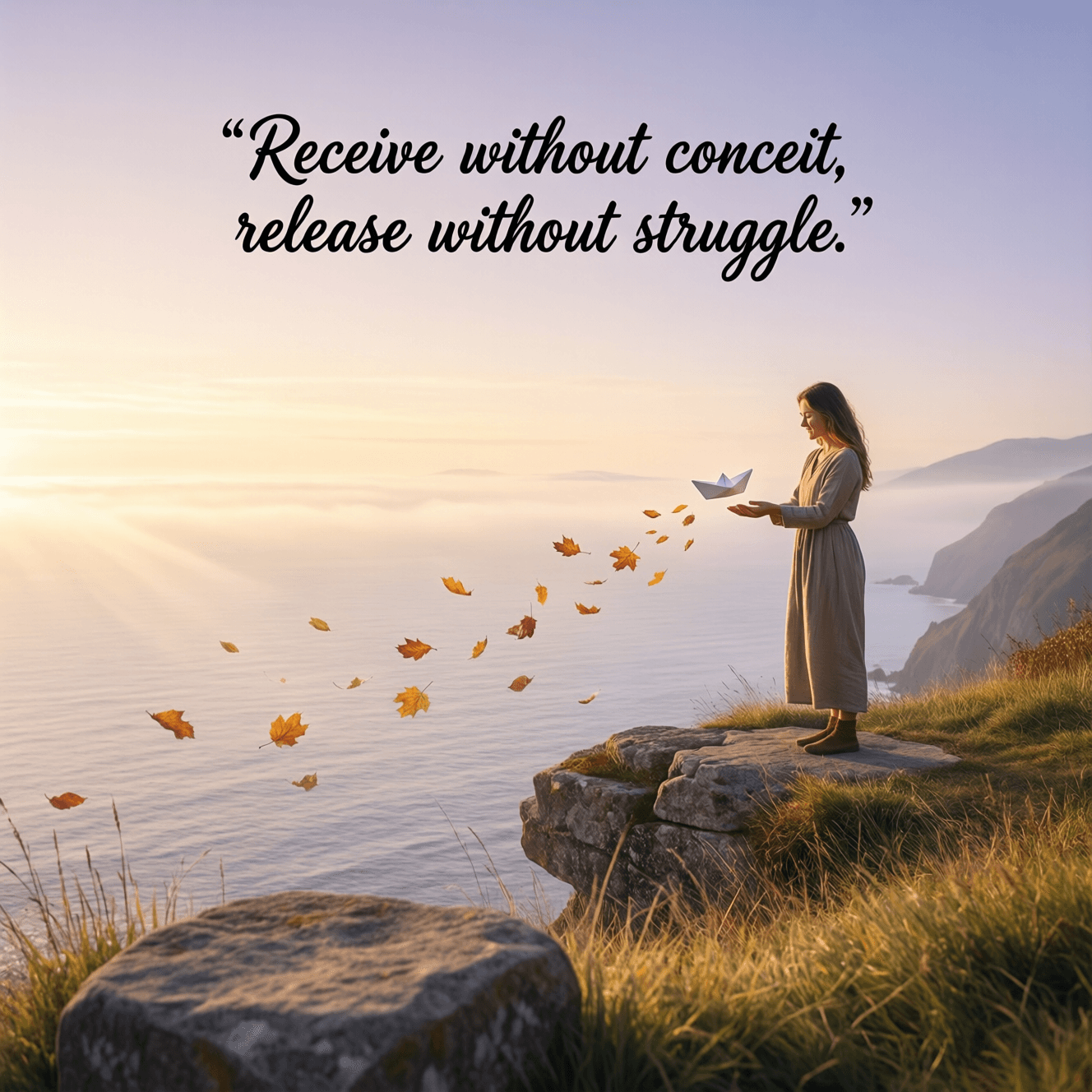 Receiving and Releasing with Calm Acceptance