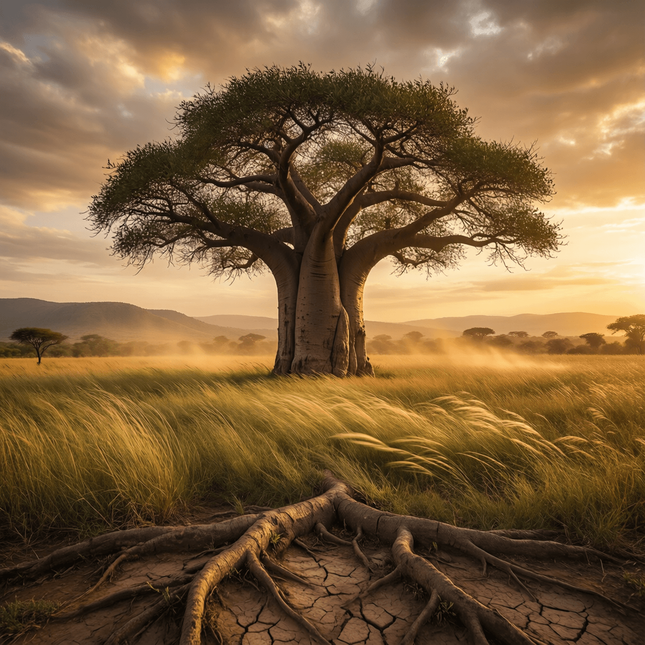 When the roots are deep, there is no reason to fear the wind. — African Proverb