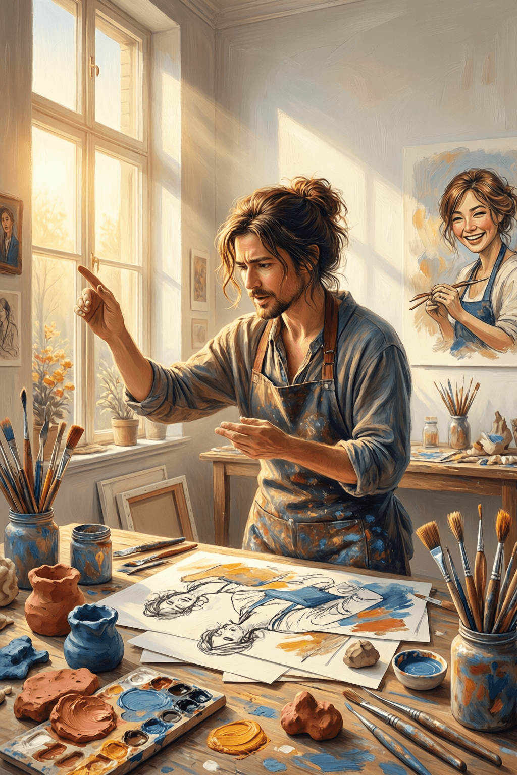 How Serious Play Gives Birth to Art