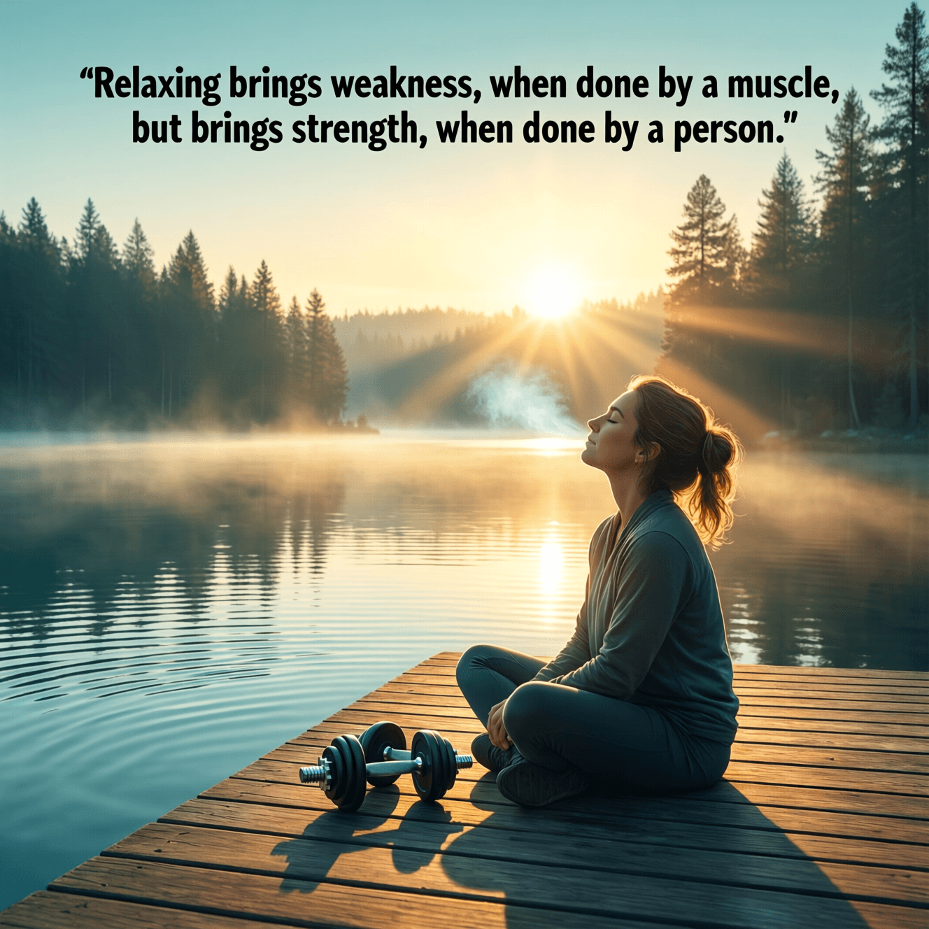 How Rest Weakens Muscles Yet Strengthens People