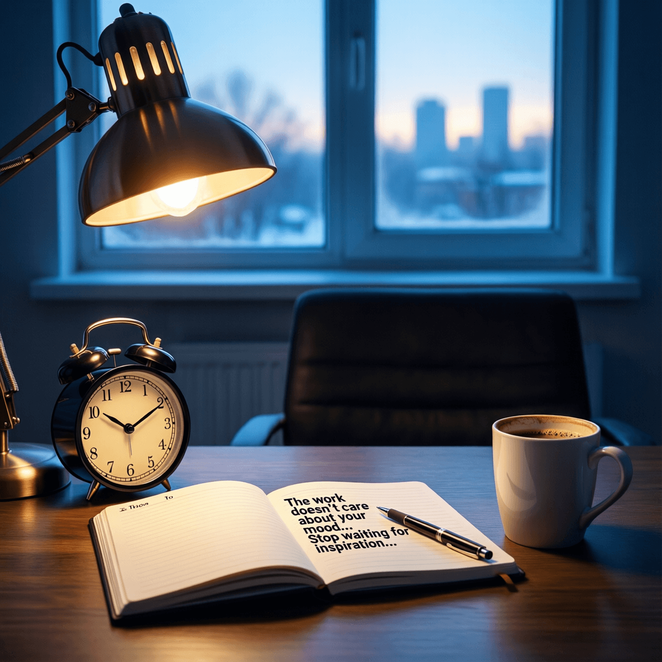 The work doesn't care about your mood. It only cares if it gets done. Stop waiting for inspiration to do what you already know is required. — Unknown