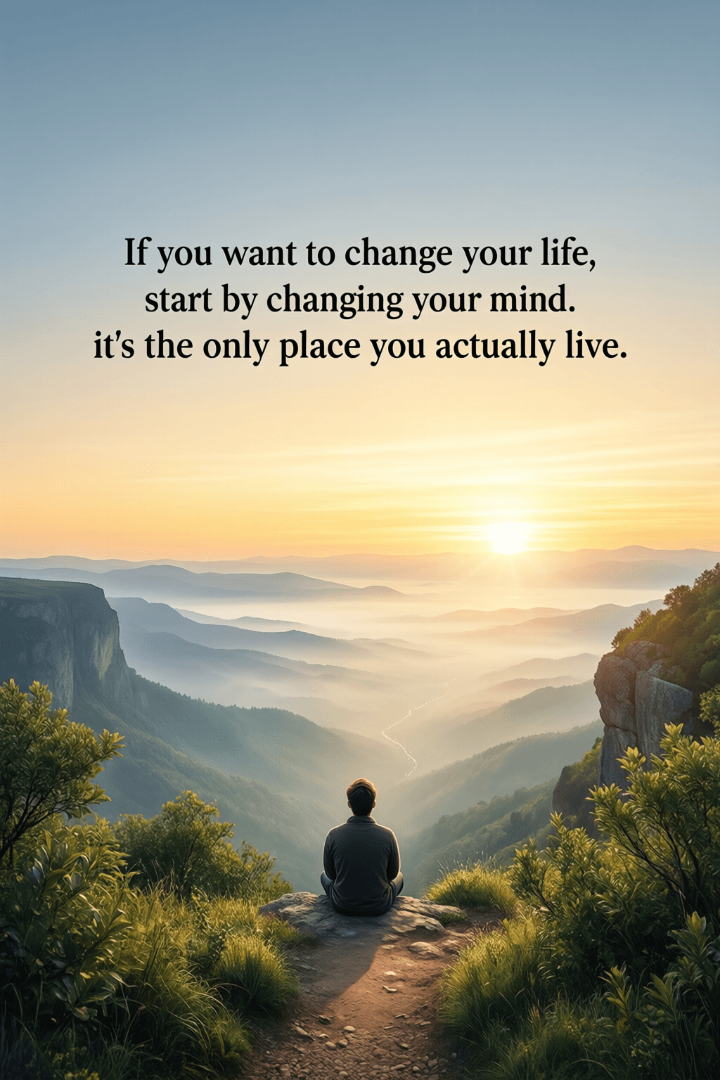 Change Your Mind, Change the Life You Live