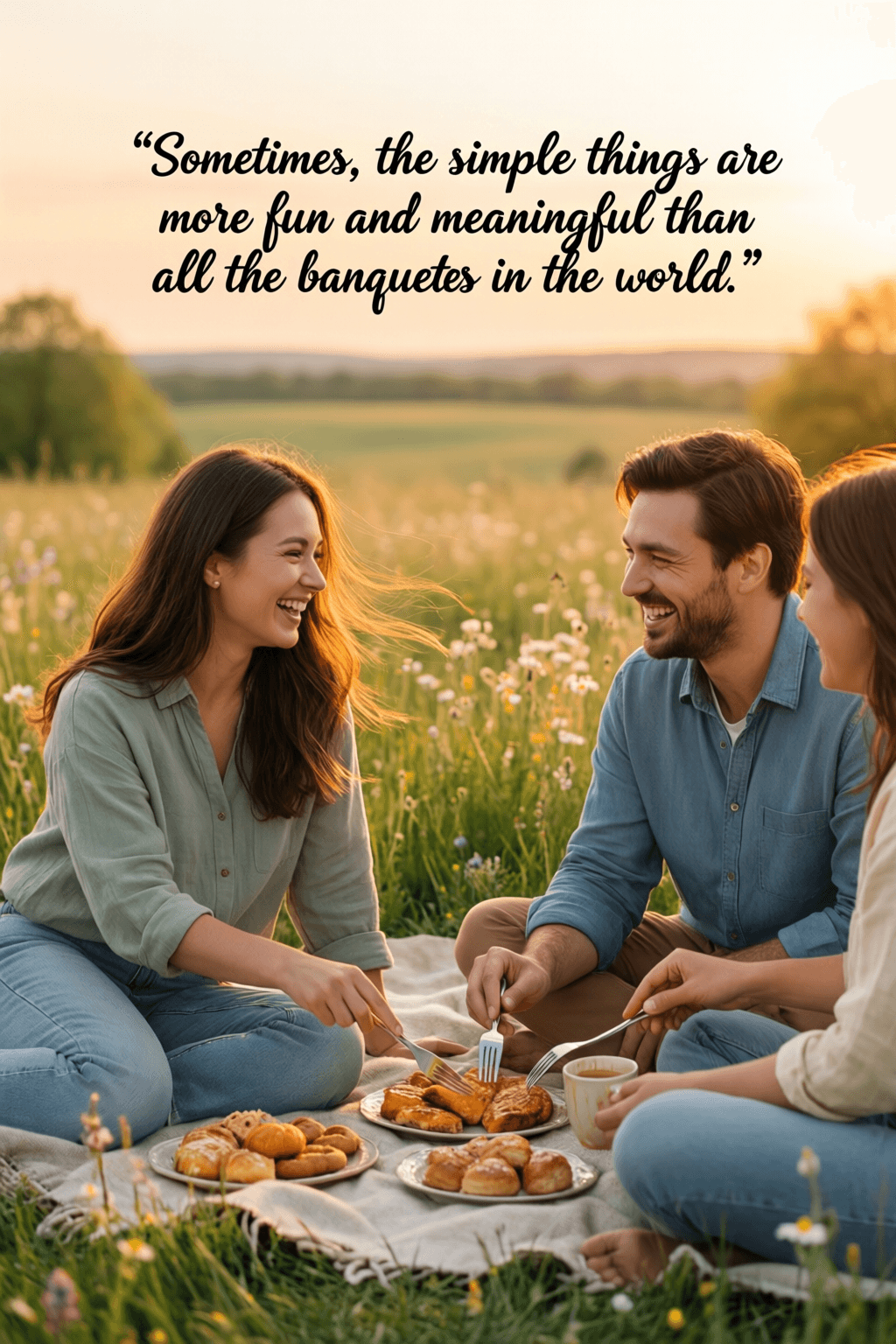Why Simple Joys Outshine Grand Feasts Sometimes, the simple things are more fun and meaningful than all the banquets in the world. — E.A.