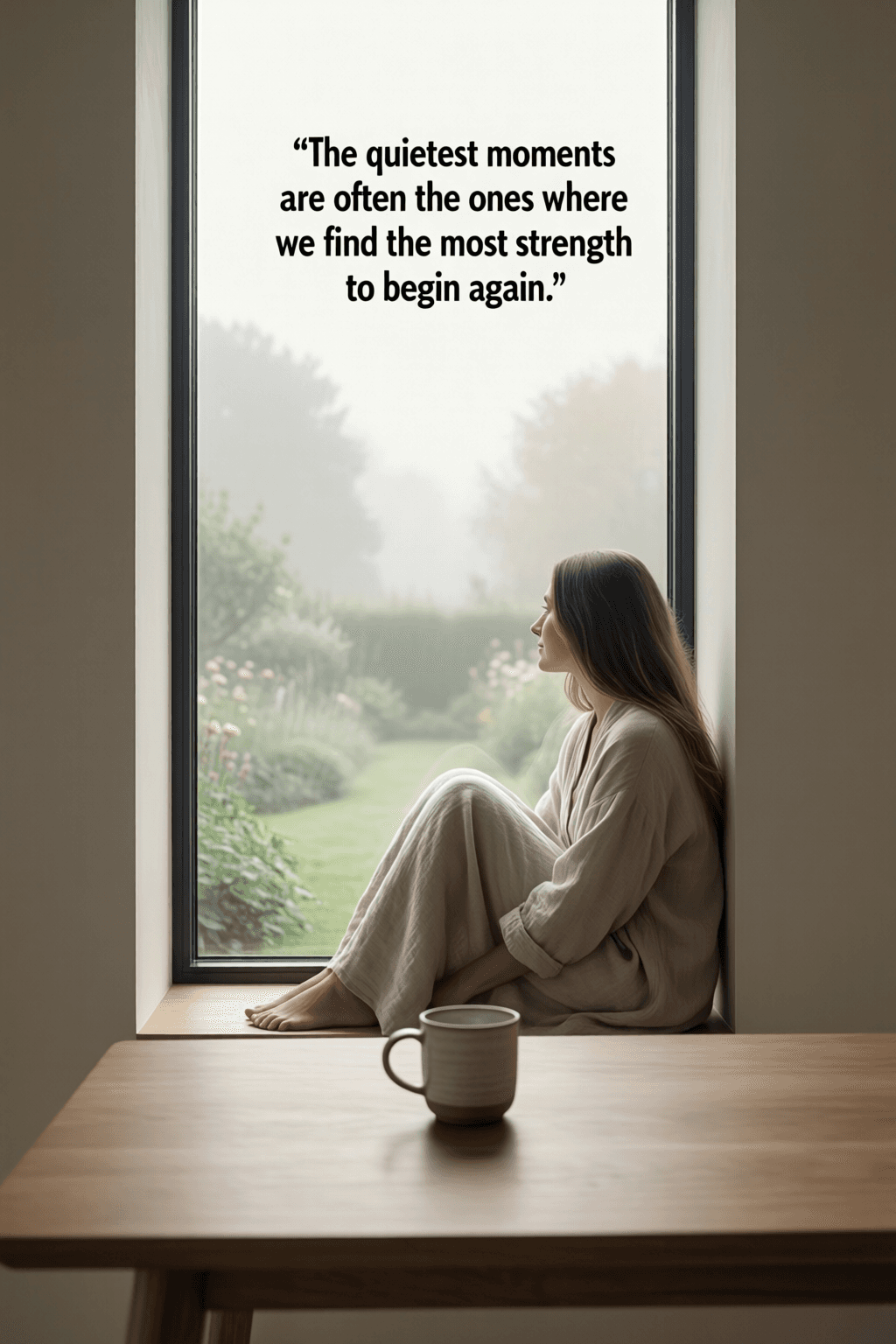 安静时刻里孕育重新开始的力量 最安静的时刻,往往正是我们找到重新开始的最大力量的时候。——安妮·拉莫特