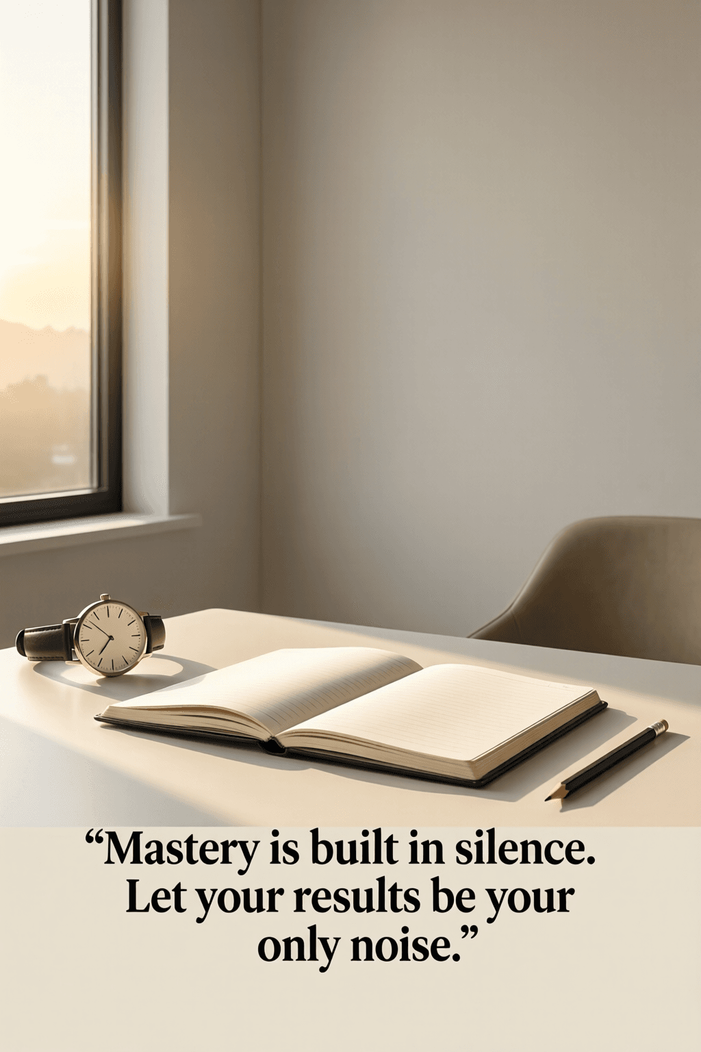 Silent Mastery Speaks Through Visible Results