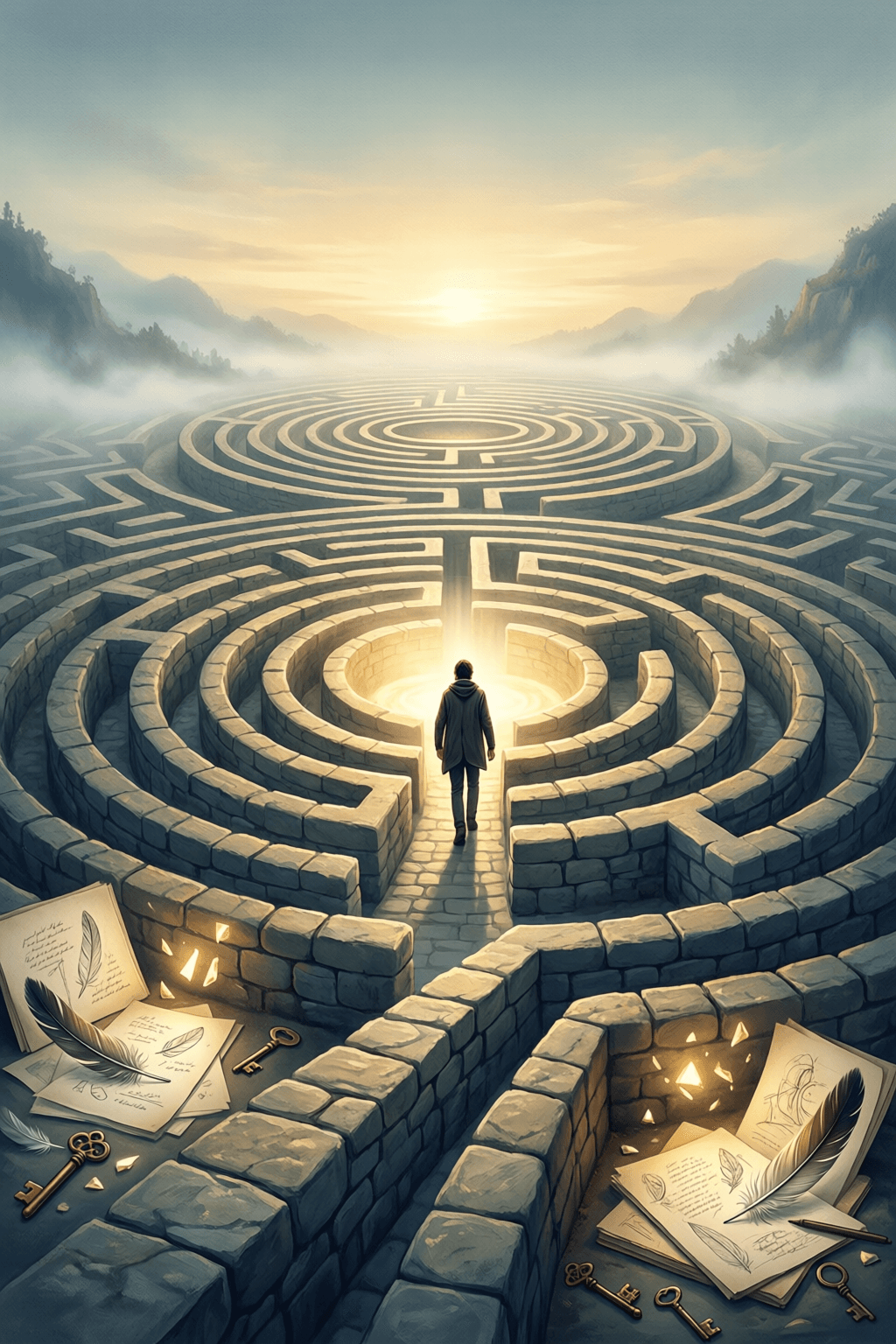 Finding Meaning in Creativity’s Winding Labyrinth The creative process is not a straight line, but a labyrinth. To get lost in it is not a failure; it