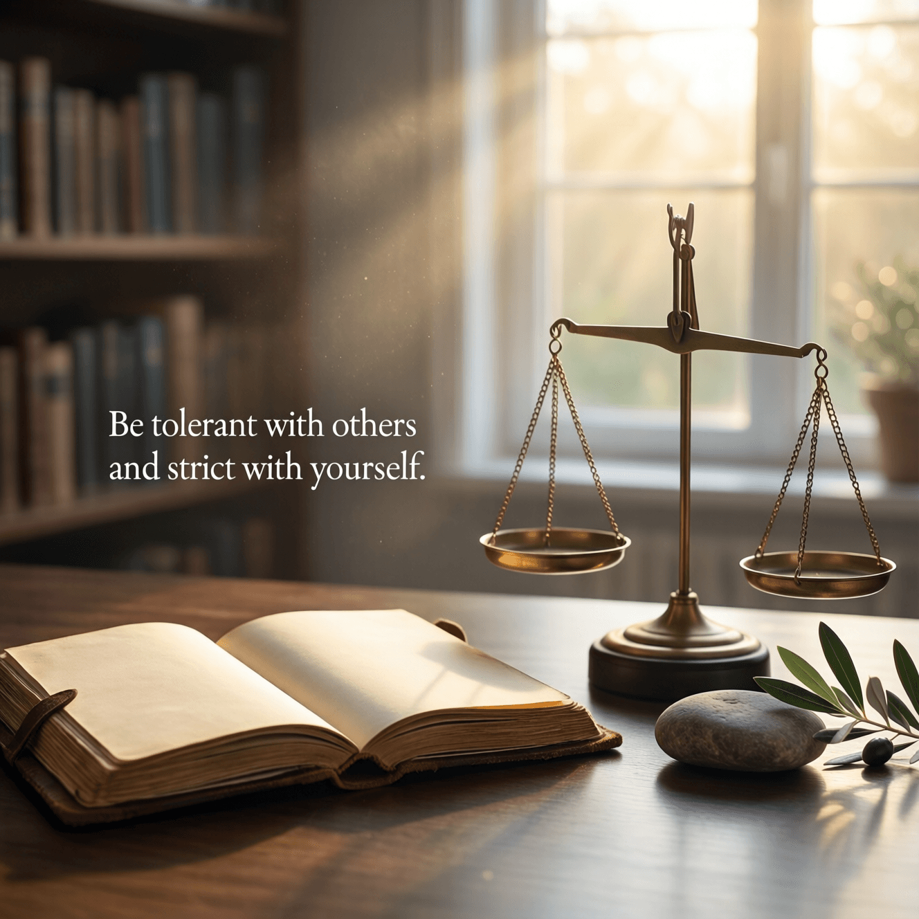 Be tolerant with others and strict with yourself. — Marcus Aurelius