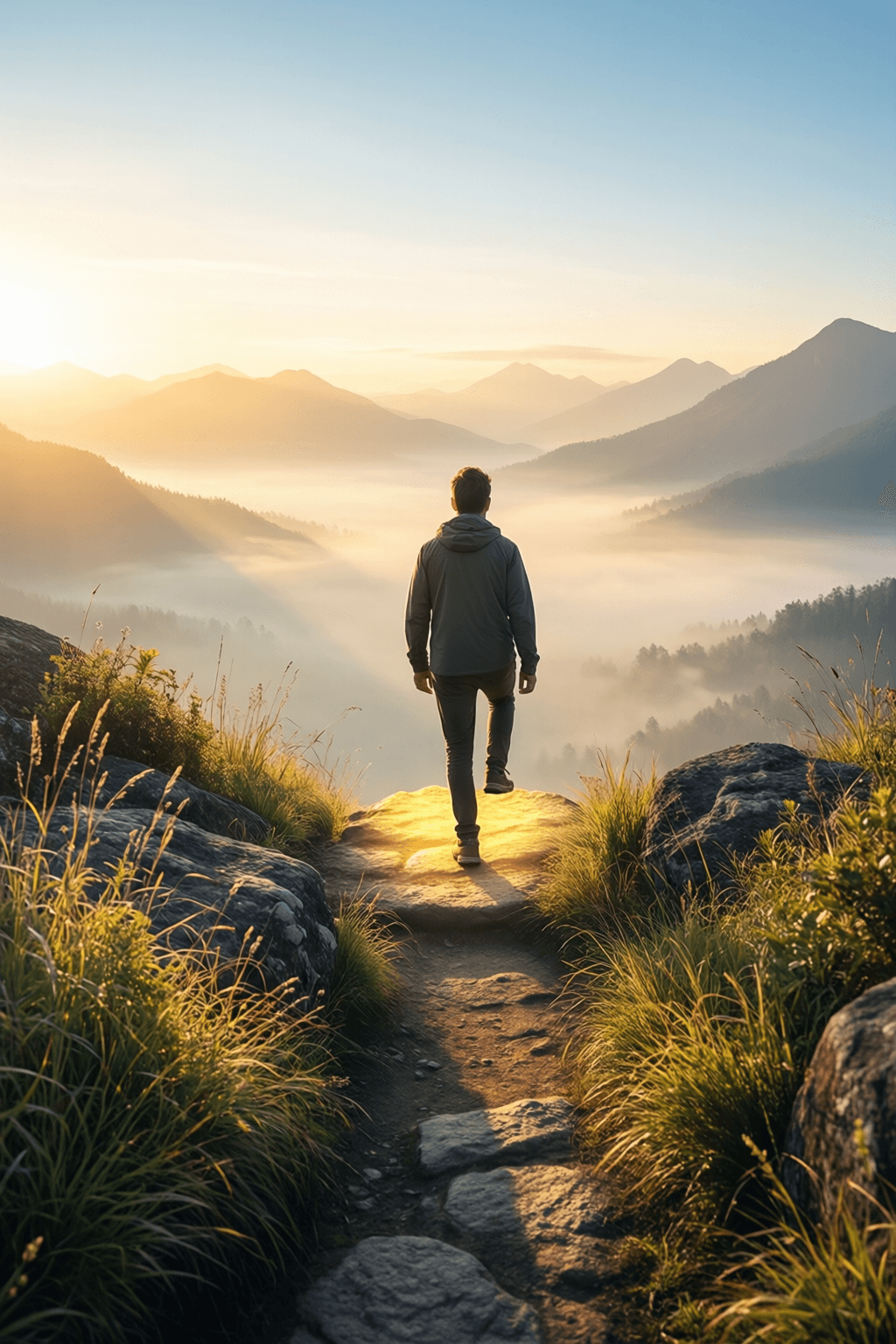 Choosing Courage Over the Fear of Falling Trust in your next step more than you fear the fall. — Jim Carroll