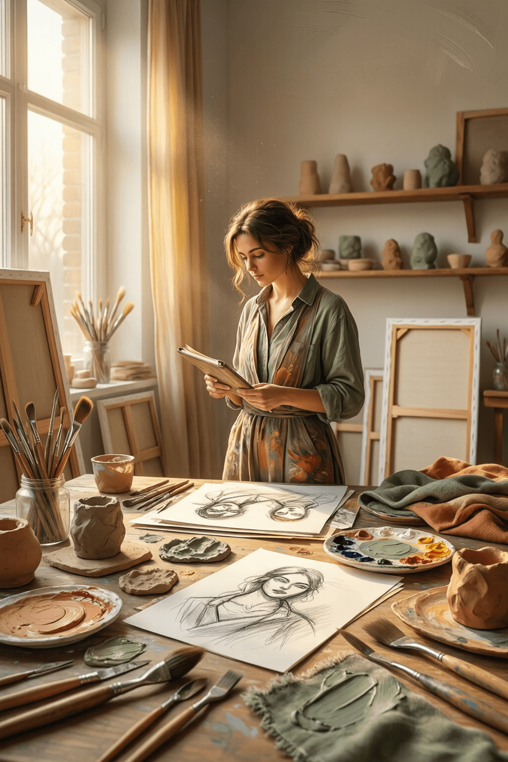 Creating Ourselves Through the Act of Making