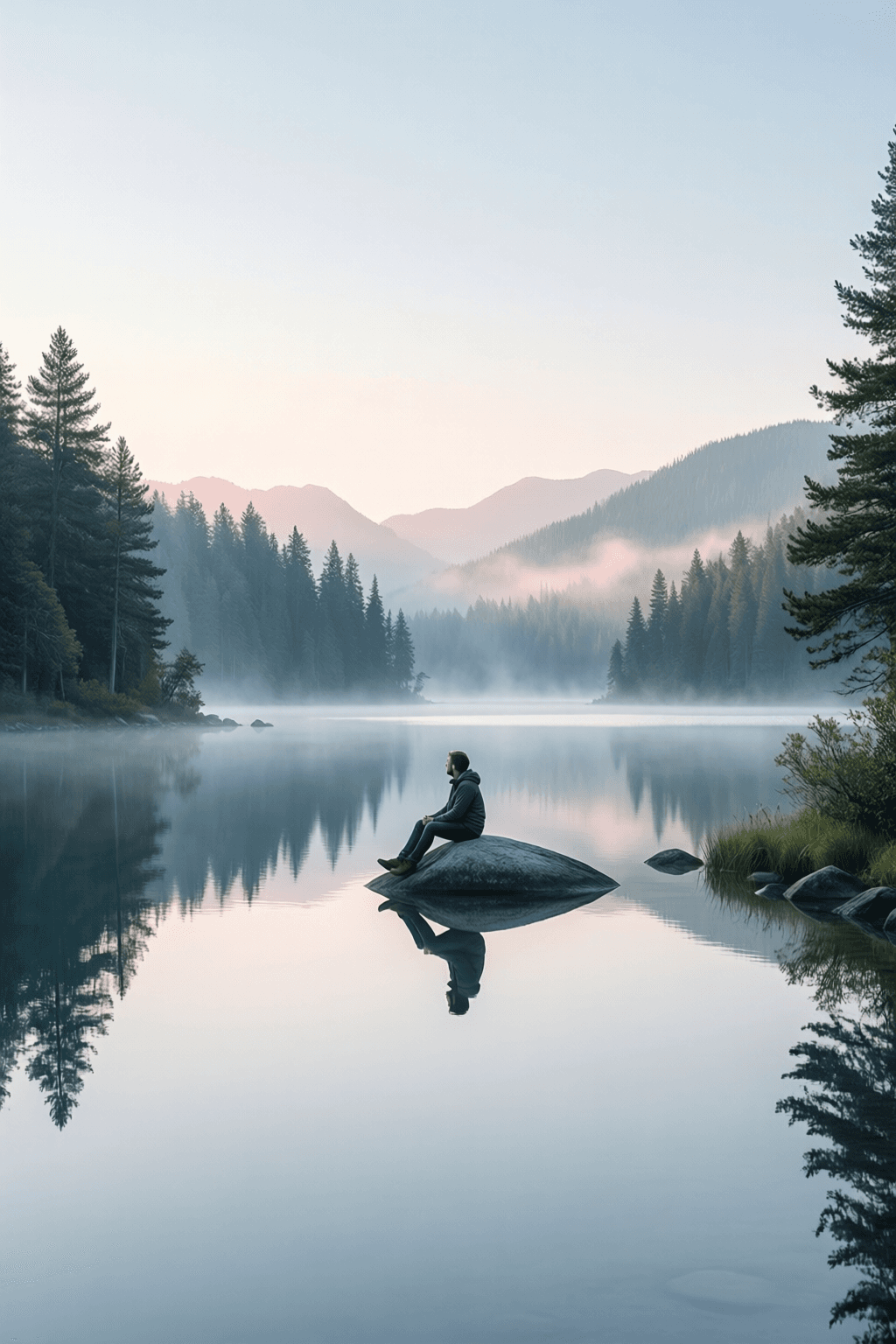 Quiet Minds and the Clarity of Perception Only in quiet waters do things mirror themselves undistorted. Only in a quiet mind is adequate perce