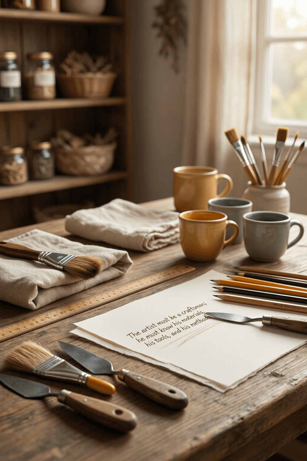 Craft, Knowledge, and the Artist’s True Foundation