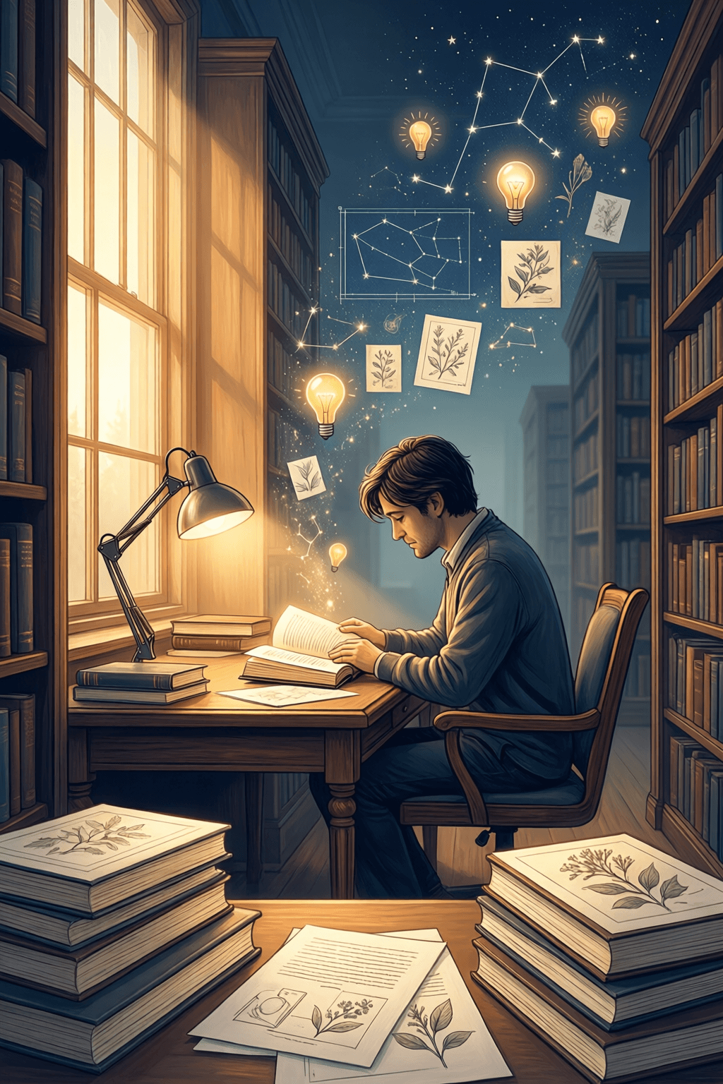 Learning as the Surest Remedy for Sadness The best thing for being sad is to learn something. That is the only thing that never fails. — T.H.