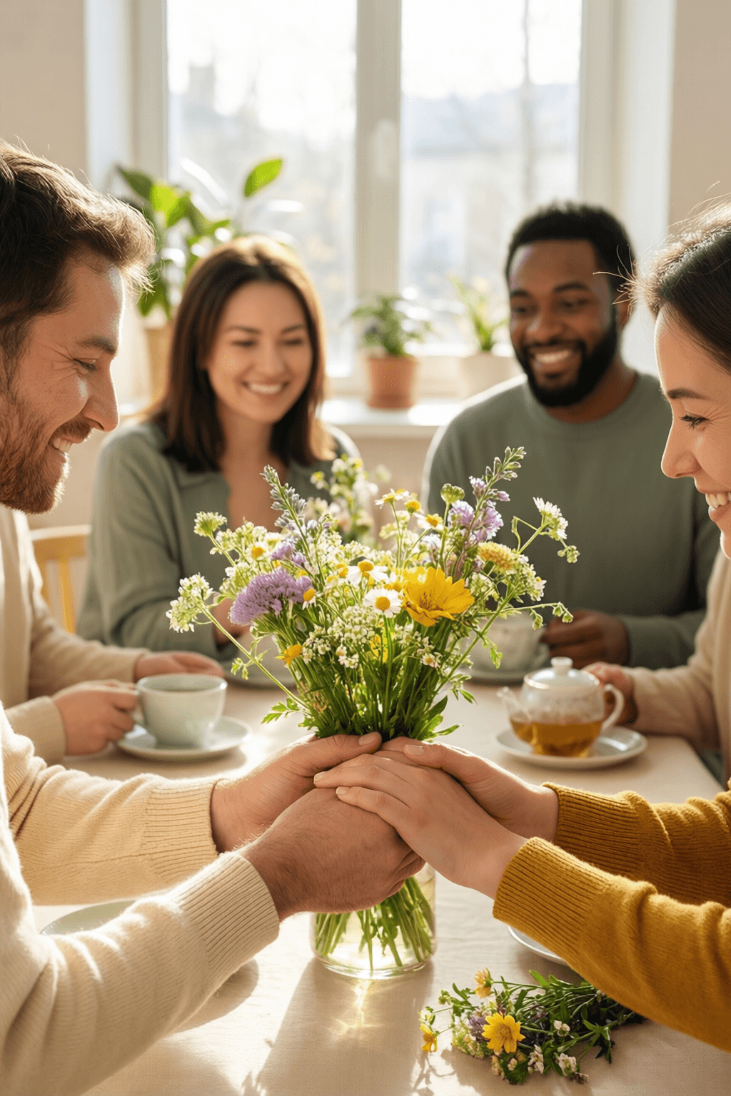 It's when we start working together that the real healing takes place. — Yoko Ono