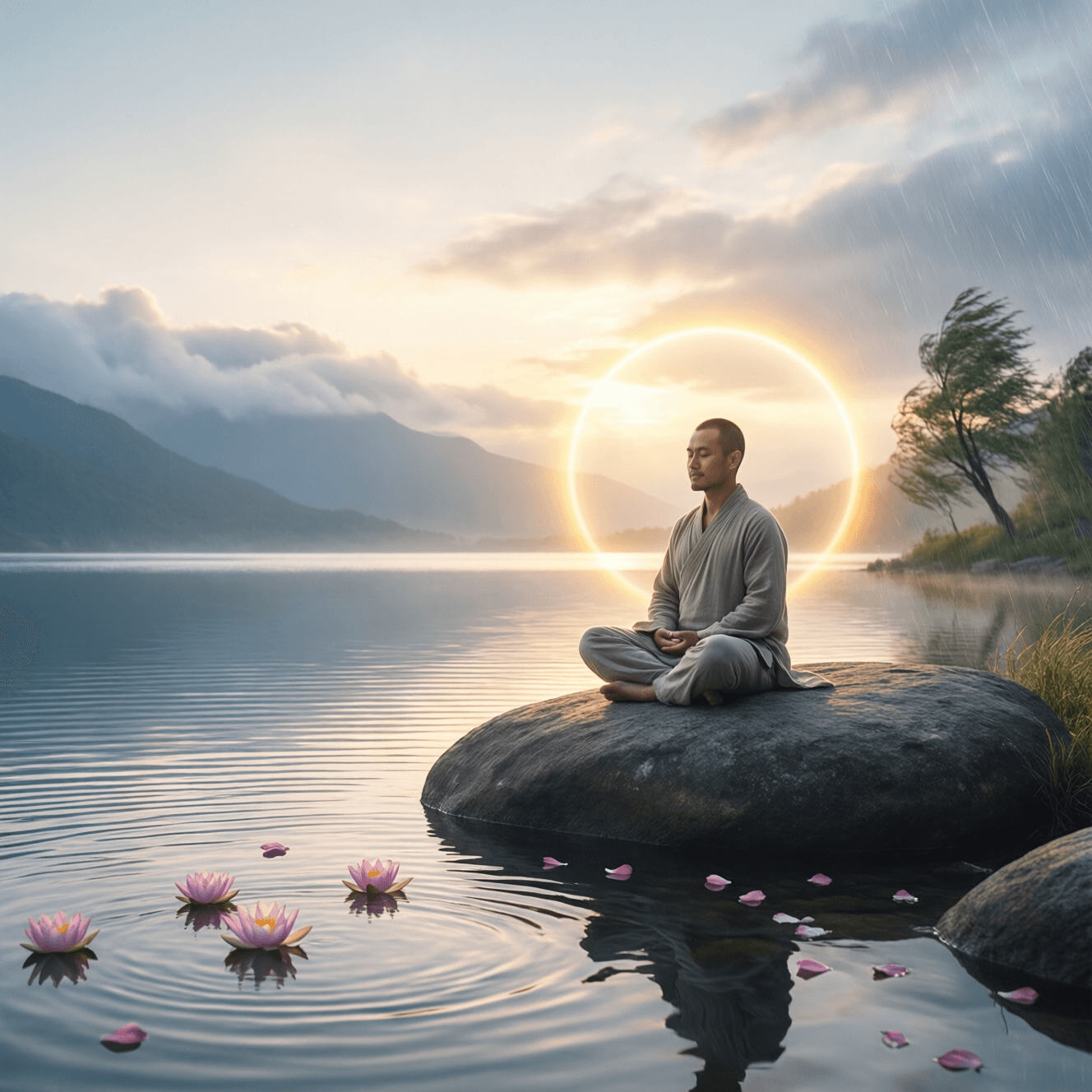 If your mind is at peace, external surroundings cause only limited disturbance. — Dalai Lama